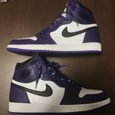 Nike Air Jordan 1 Retro High OG "Court Purple White/Black" (2020)
