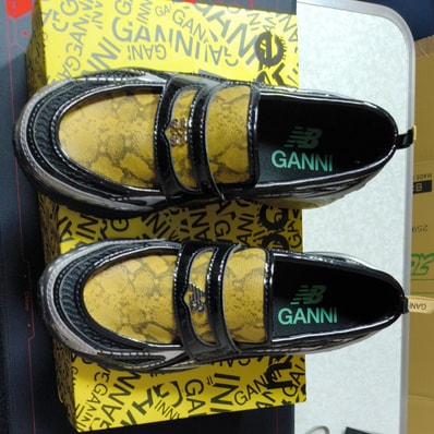 GANNI × New Balance 1906L "Fall Leaf/Black/Snakeskin"