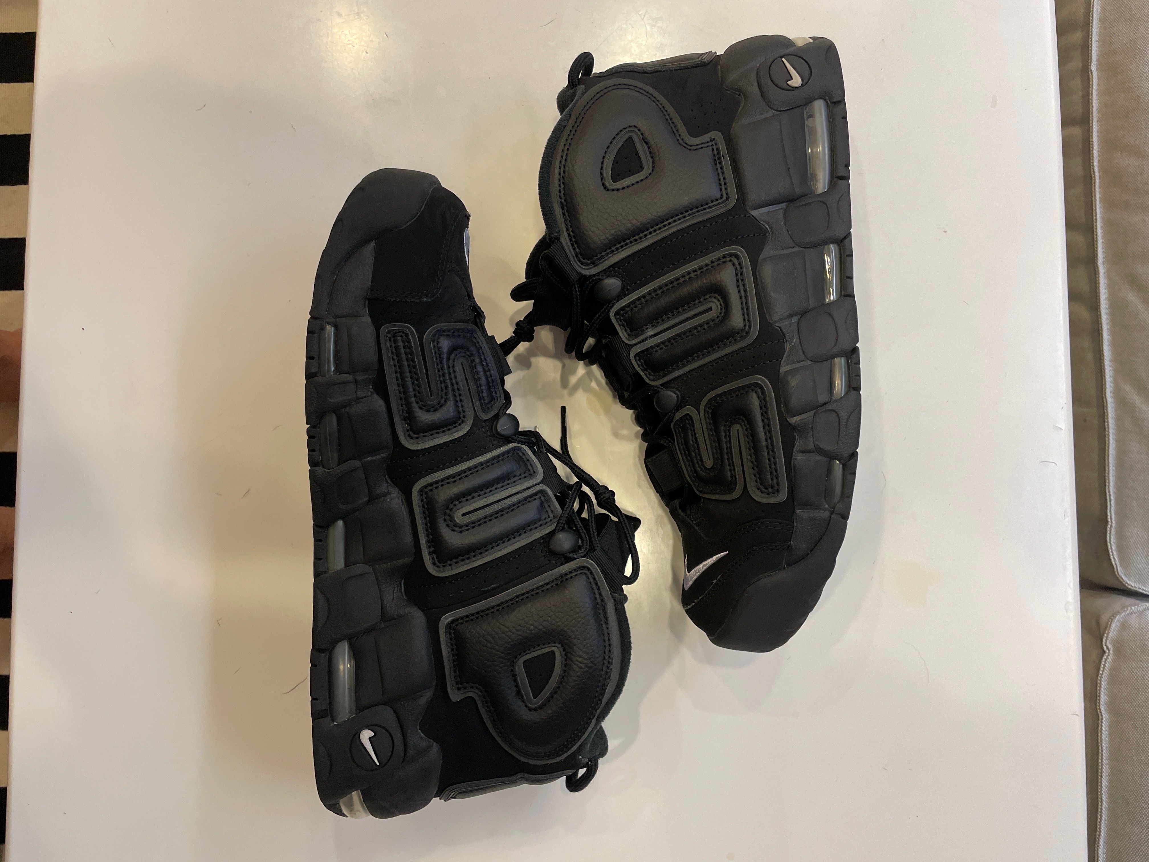 Supreme × Nike Air More Uptempo "Black"