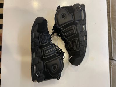 Supreme × Nike Air More Uptempo "Black"
