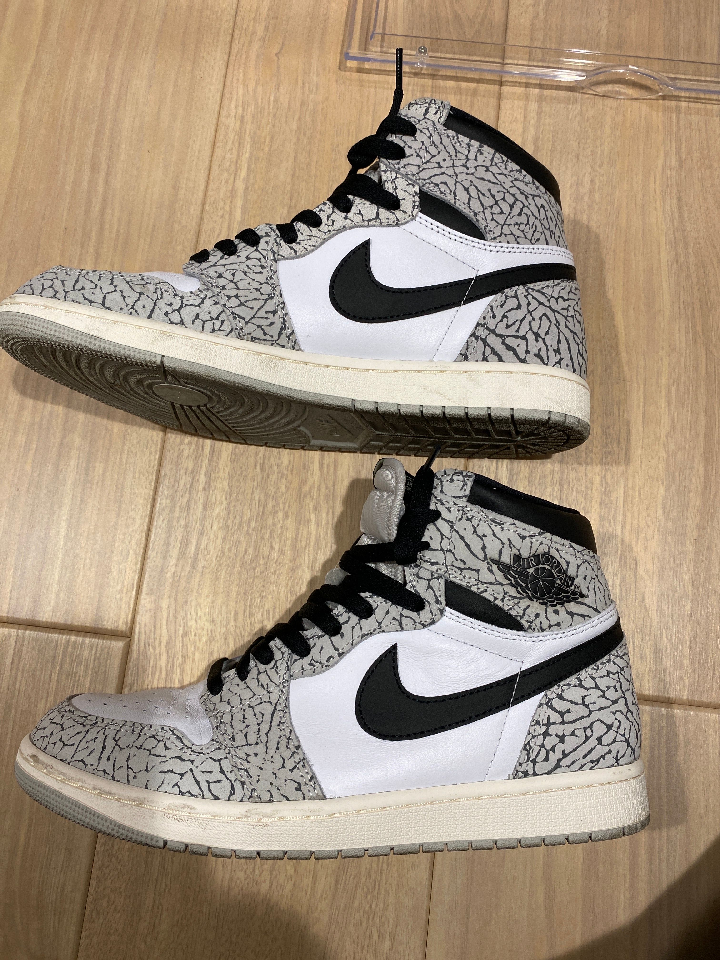 Nike Air Jordan 1 High OG "White Cement/Safari"