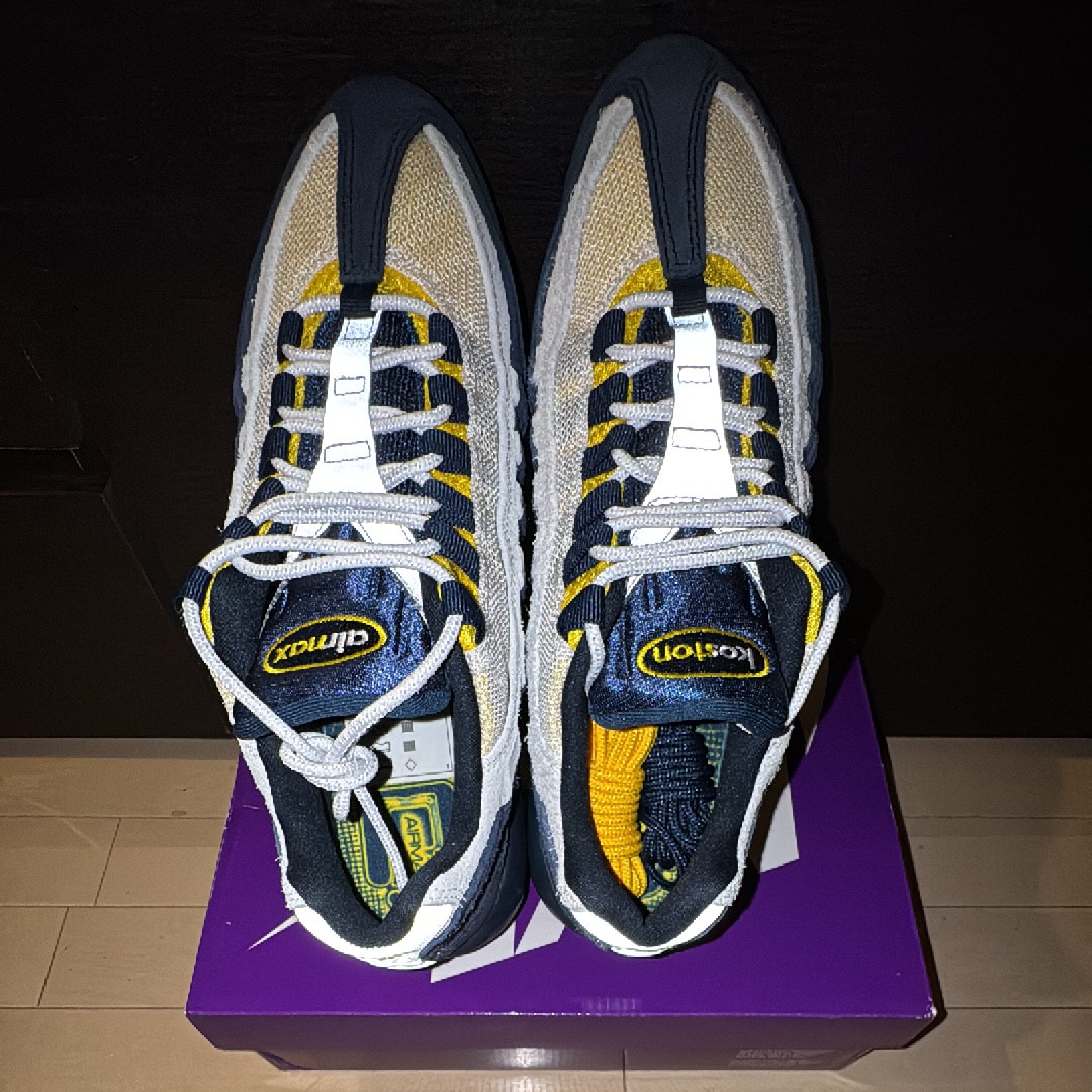Eric Koston × Nike SB Air Max 95 "Obsidian and Speed Yellow"