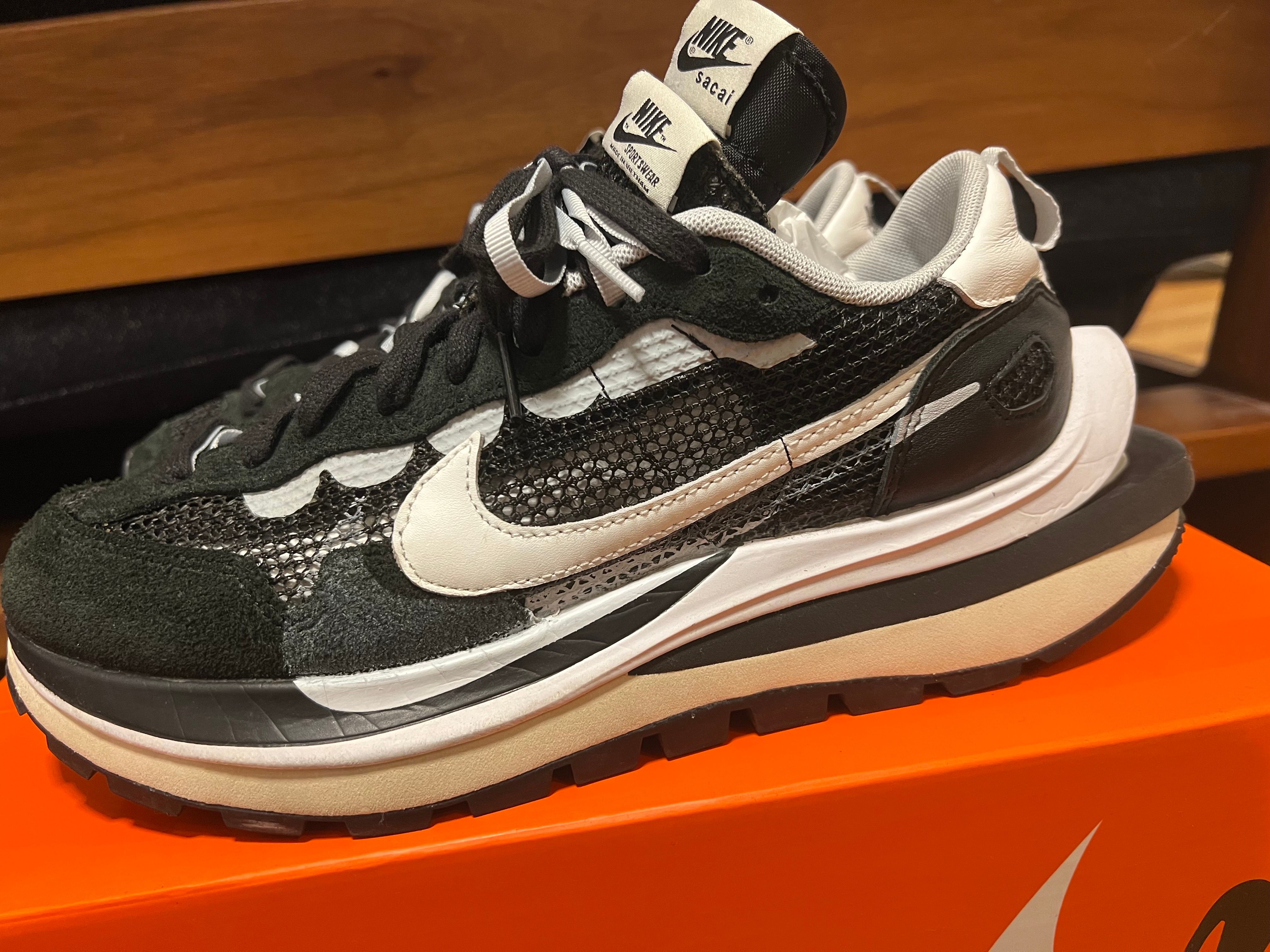 sacai × Nike Vapor Waffle "Black and White"