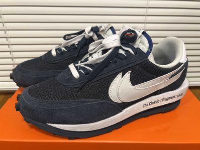 Fragment × sacai × Nike LD Waffle "Blackended Blue"