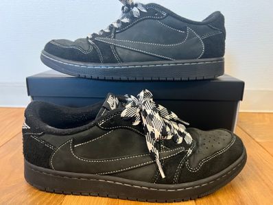 Travis Scott × Nike Air Jordan 1 Low OG SP "Black Phantom"
