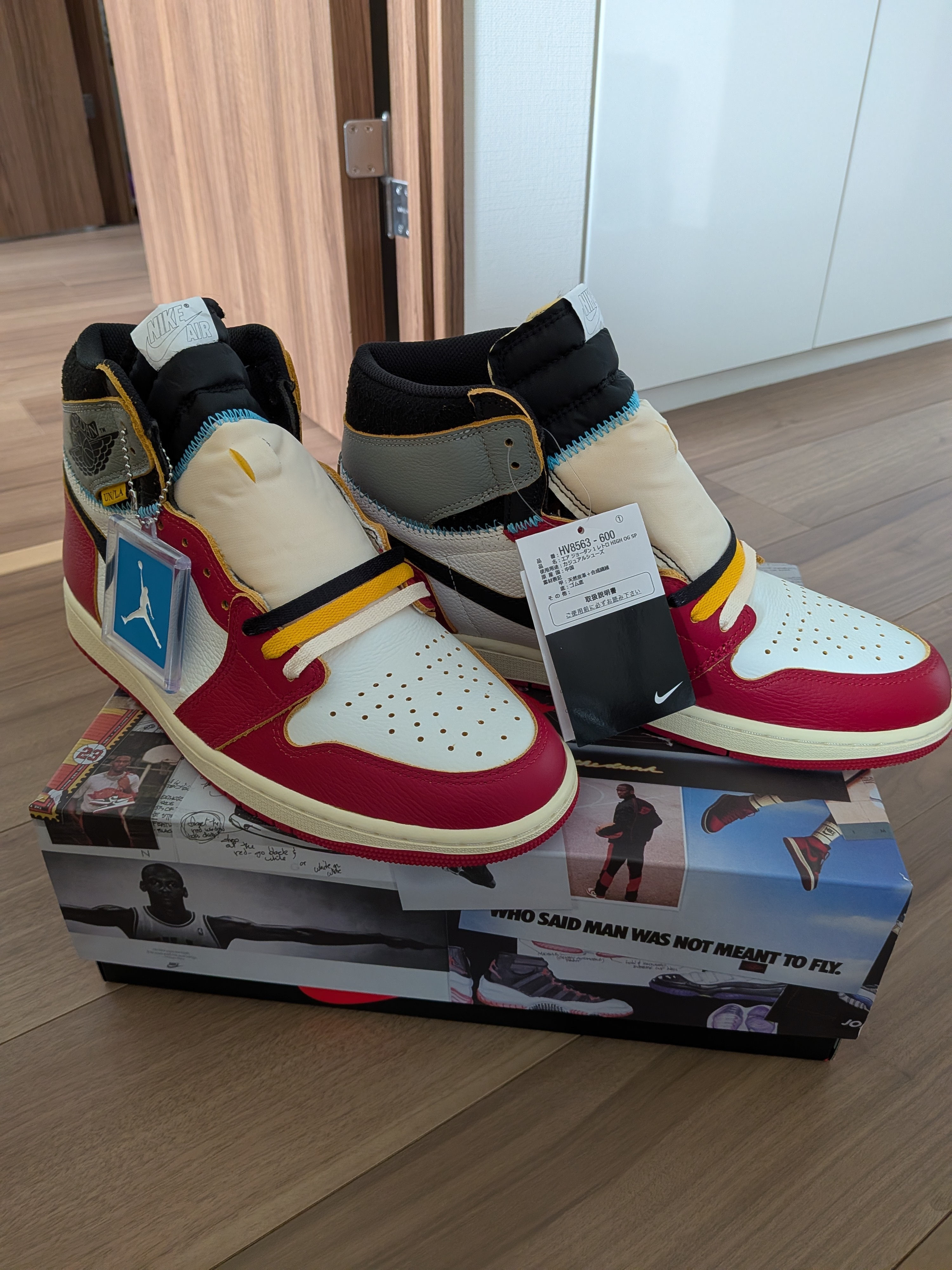 UNION × Nike Air Jordan 1 Retro High OG "Chicago/Shadow"