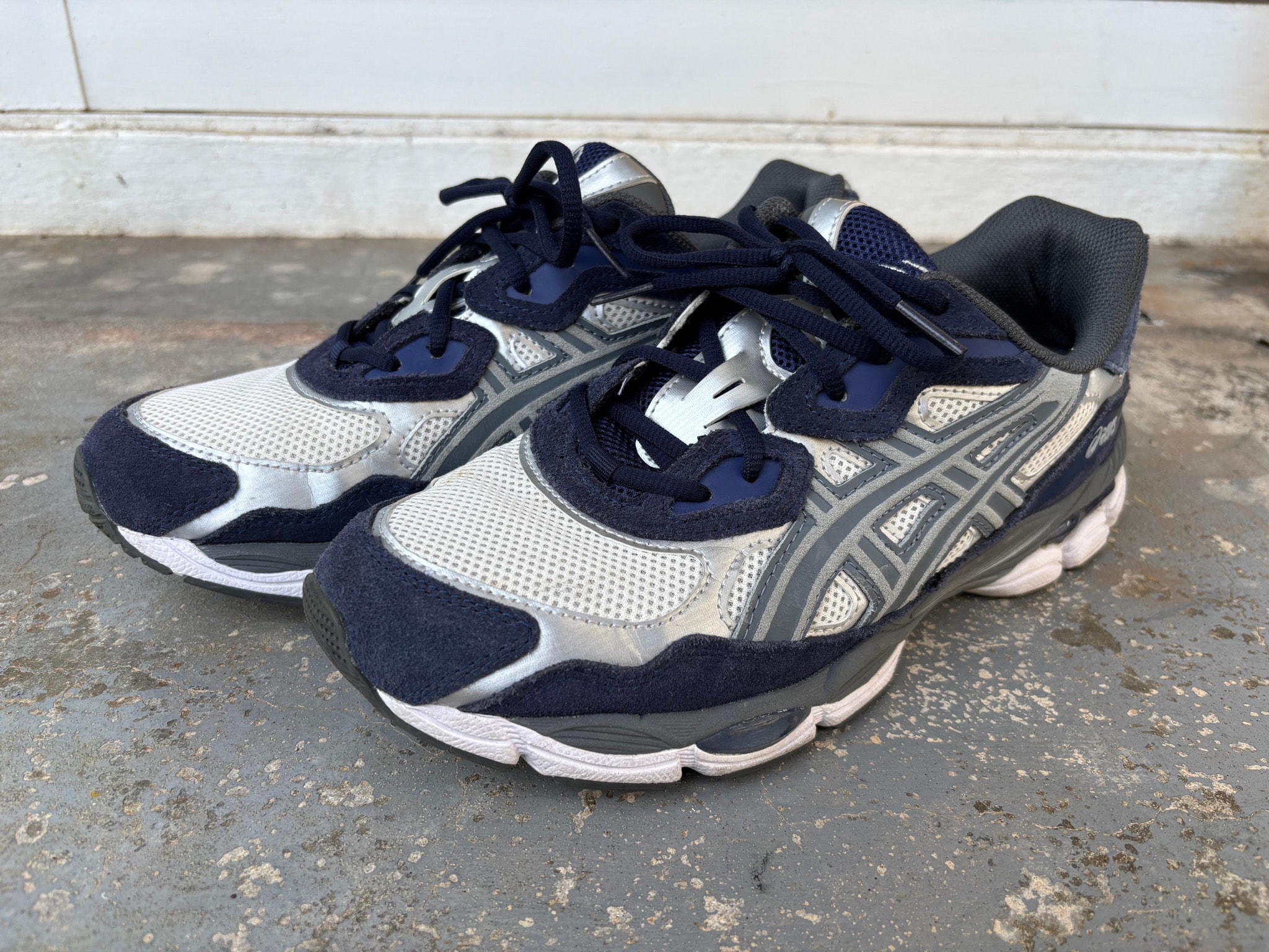 Asics Gel-NYC "Cream/Steel Grey"