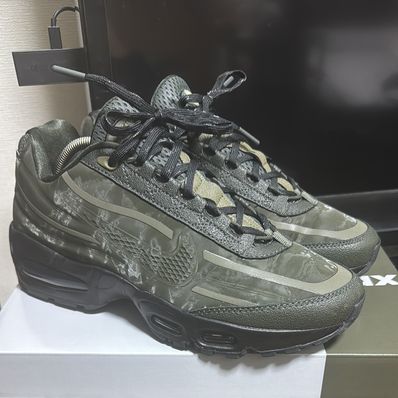 Worksout × Nike Air Max 95 Big Bubble "Uniform/Medium Olive and Sequoia"