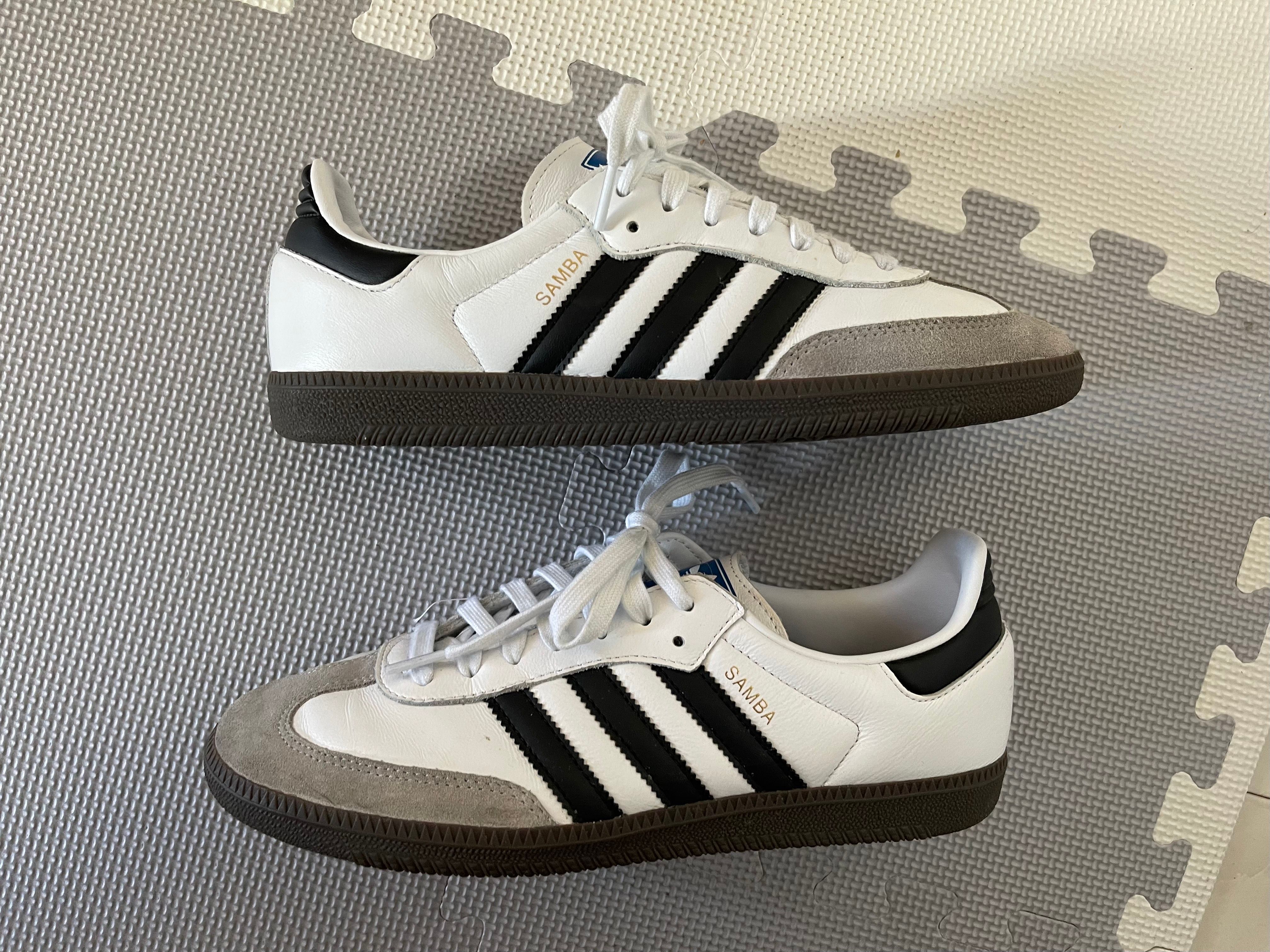 adidas Samba OG "Cloud White/Core Black/Clear Granite"