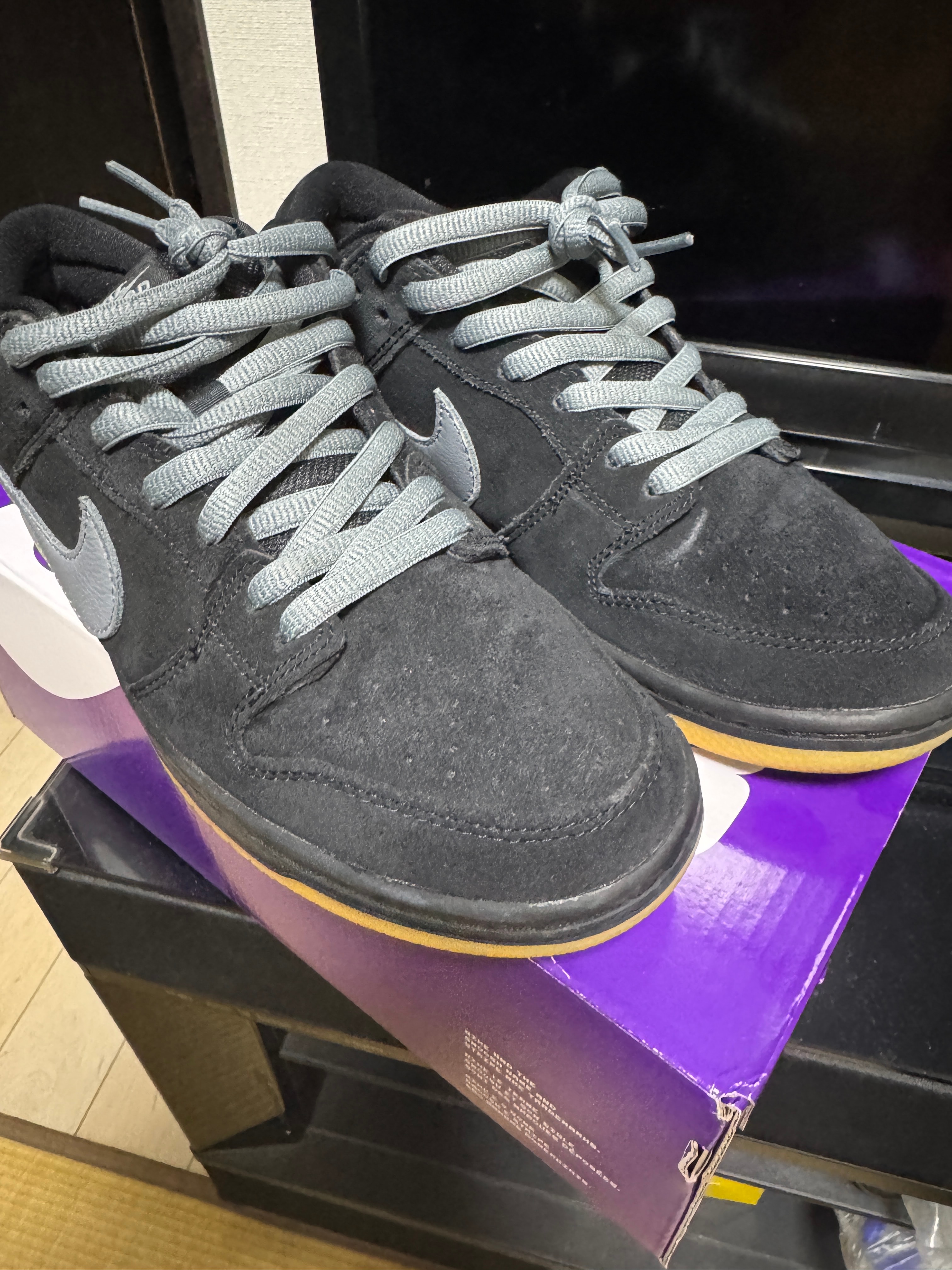 Nike SB Dunk Low Pro "Black/Fog"