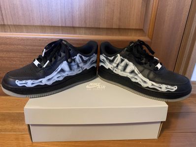 Nike Air Force 1 Low "Black Skeleton"