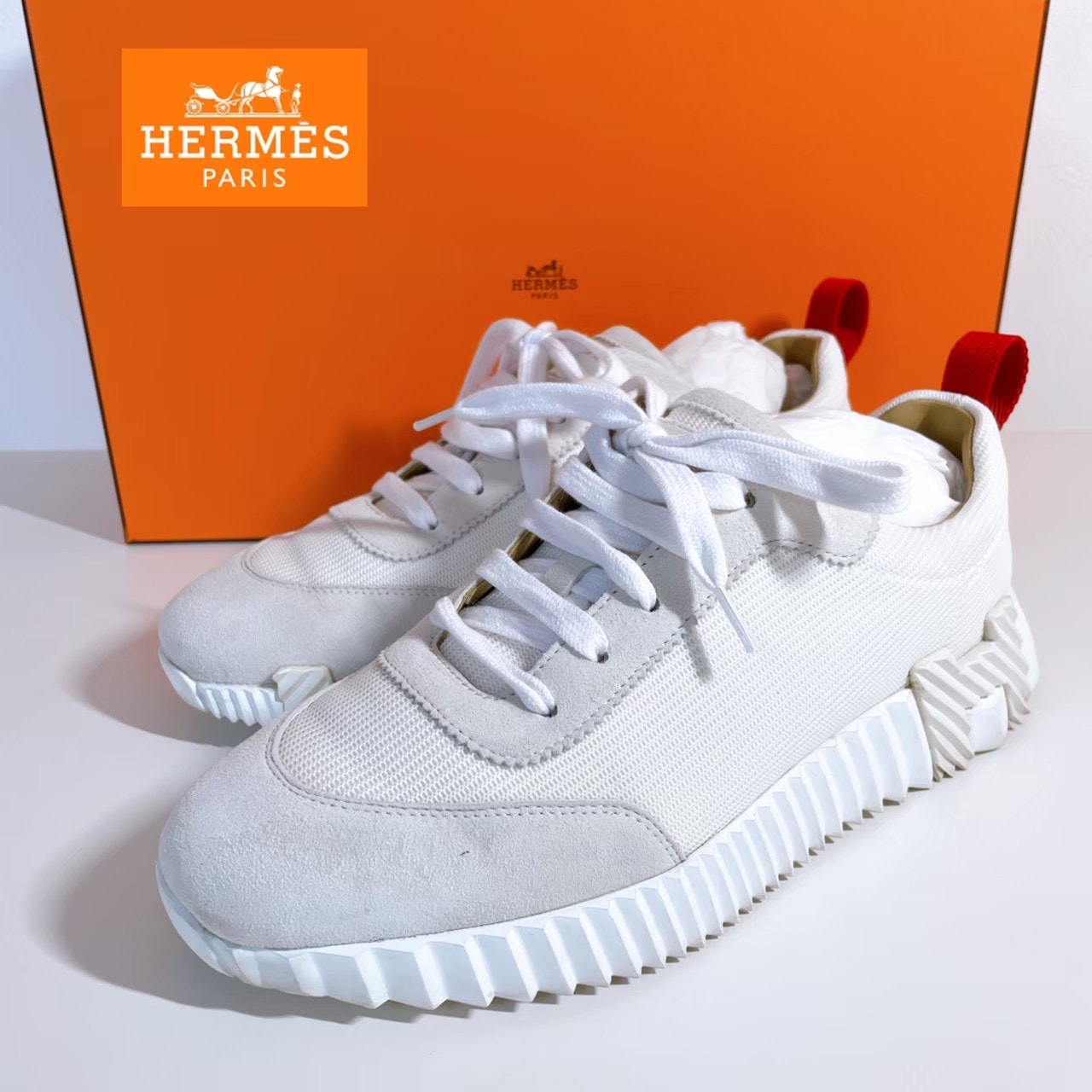 Hermes Sneaker Bouncing "Blanc"