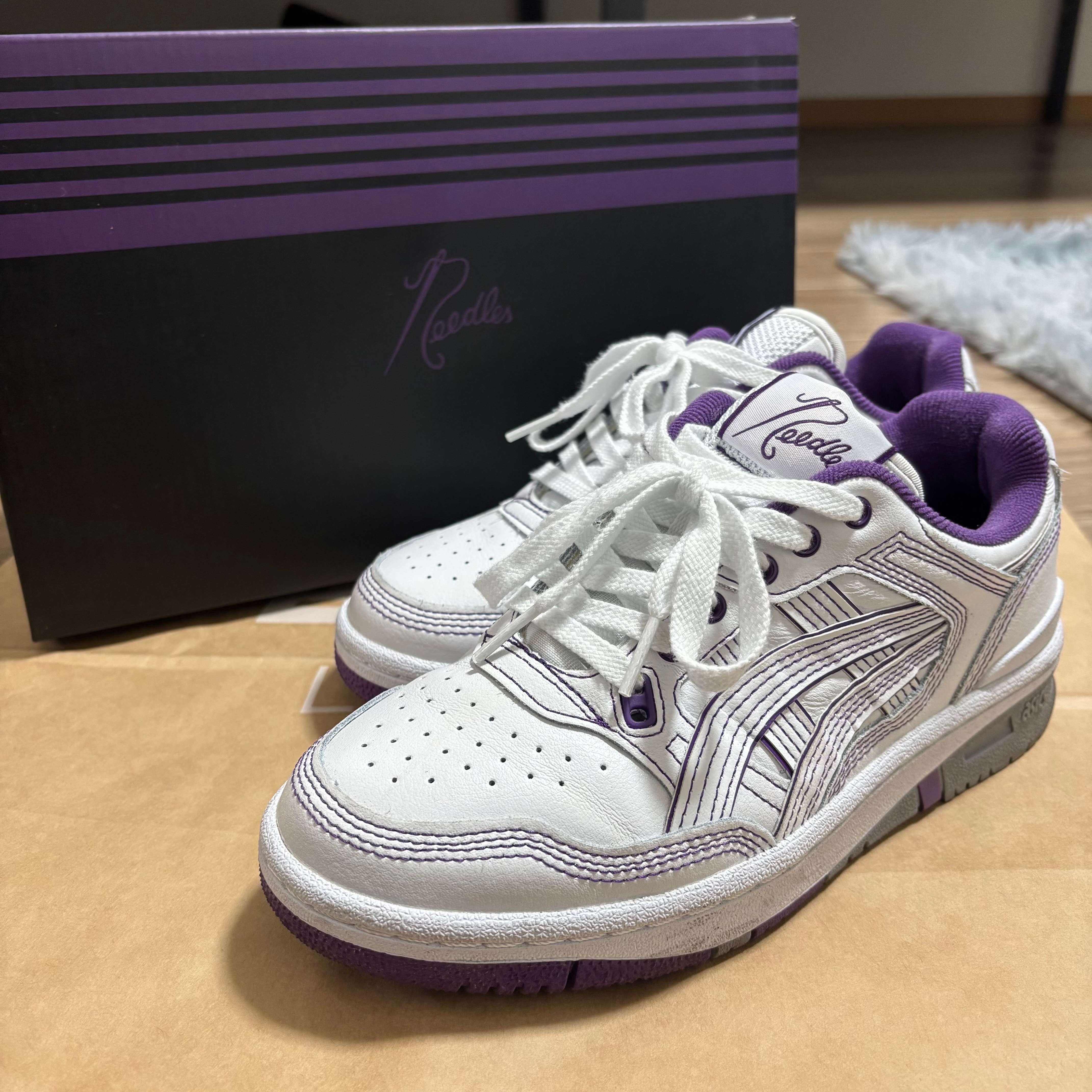 NEEDLES × Asics EX89 "White"