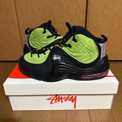 Stussy × Nike Air Penny 2 "Black/Green"