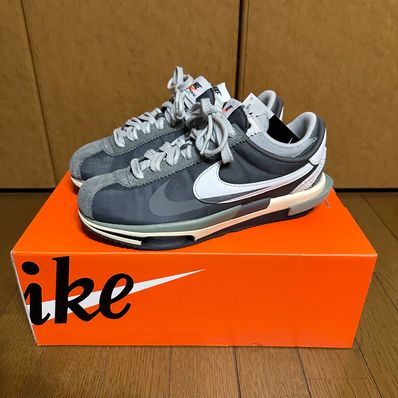 sacai × Nike Zoom Cortez "Iron Grey"