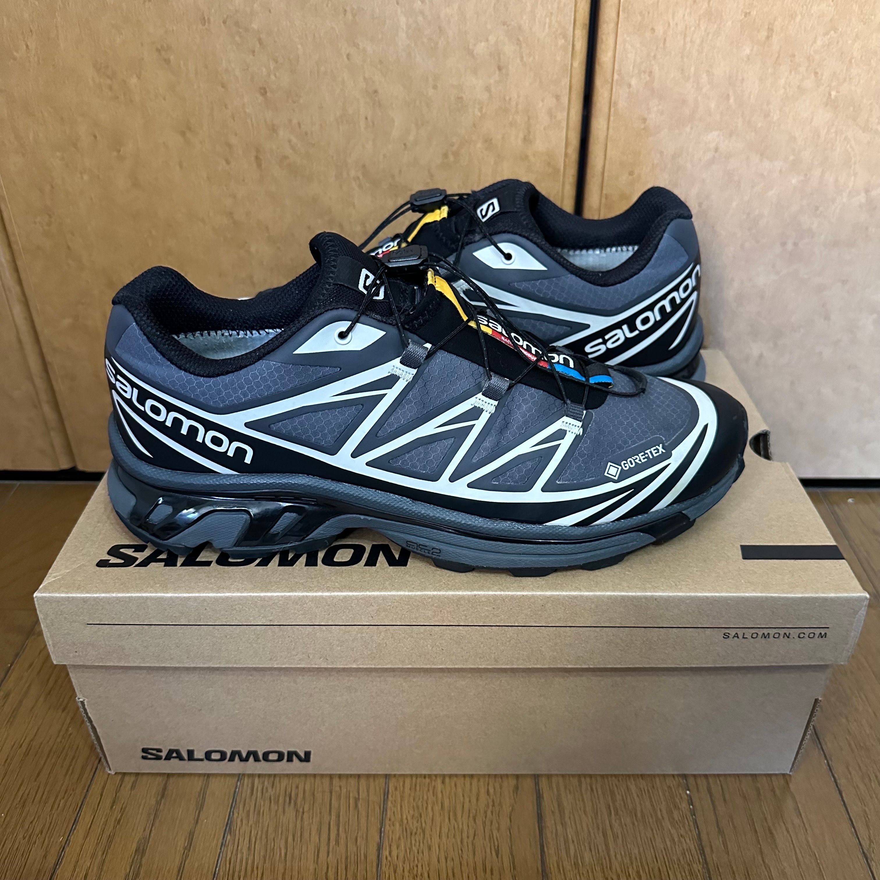 Salomon XT-6 GORE-TEX "Black/Ebony/Lunar Rock"