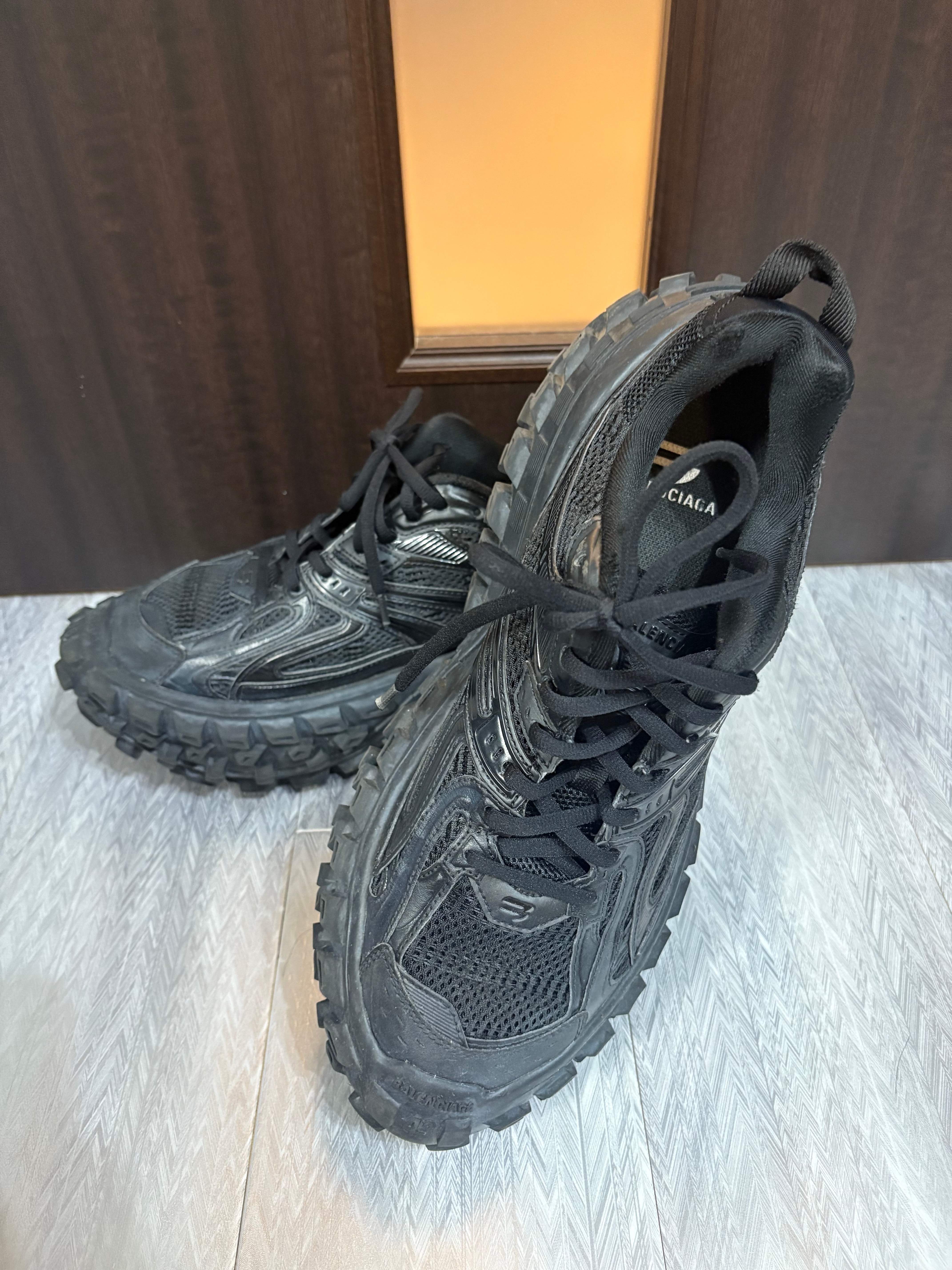 BALENCIAGA Women's Bouncer (Defender) Sneaker "Gray"