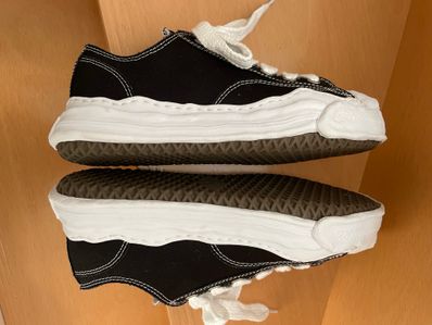 Maison MIHARA YASUHIRO HANK OG Sole Canvas Low-top Sneaker "Black" (A05FW702)