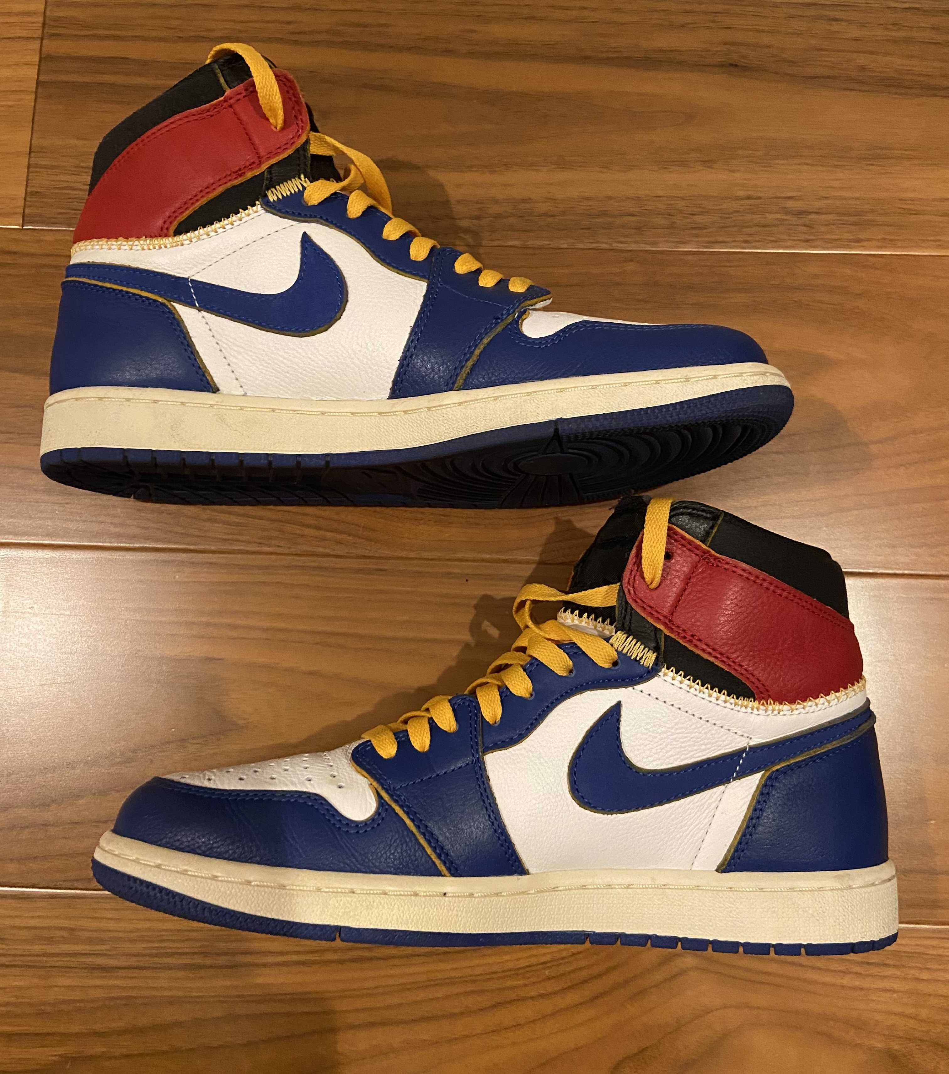 Union × Nike Air Jordan 1 Retro High OG NRG "Storm Blue/Varsity Red"