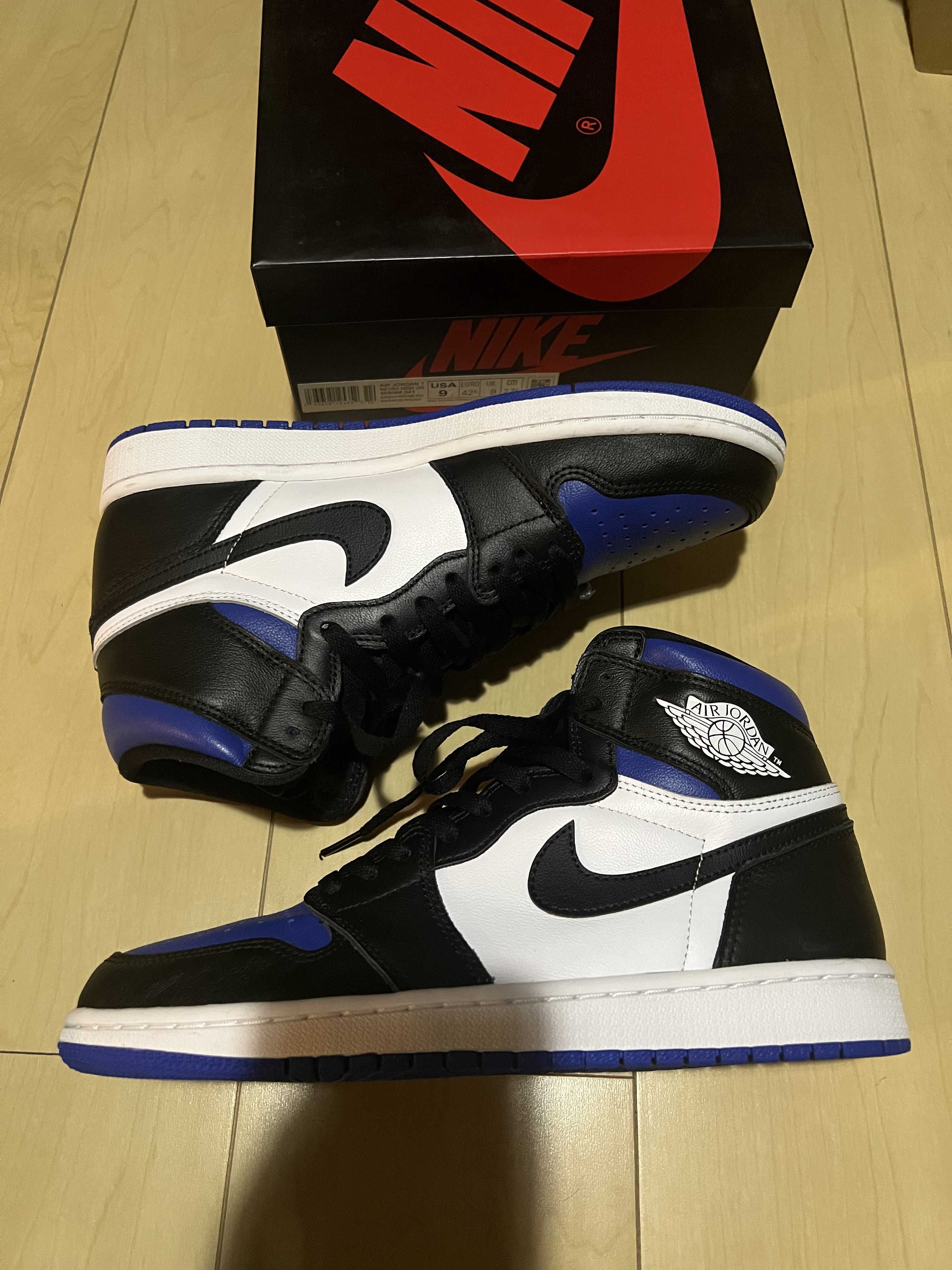 Nike Air Jordan 1 Retro High OG "Royal Toe"(2020)
