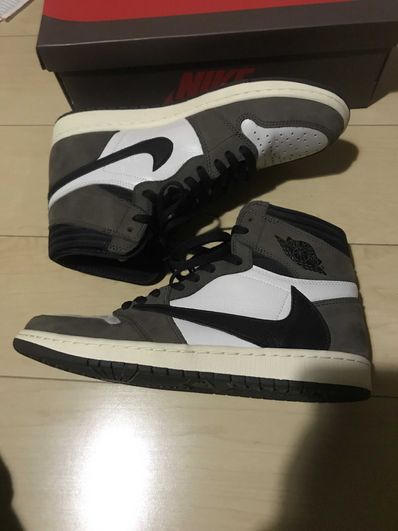 Travis Scott × Nike Air Jordan 1 Retro High OG TS SP "Sail/Dark Mocha"