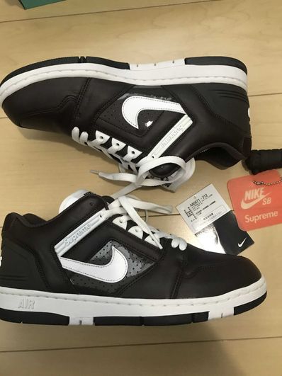 Supreme × Nike SB Air Force 2 Low "Baroque Brown"