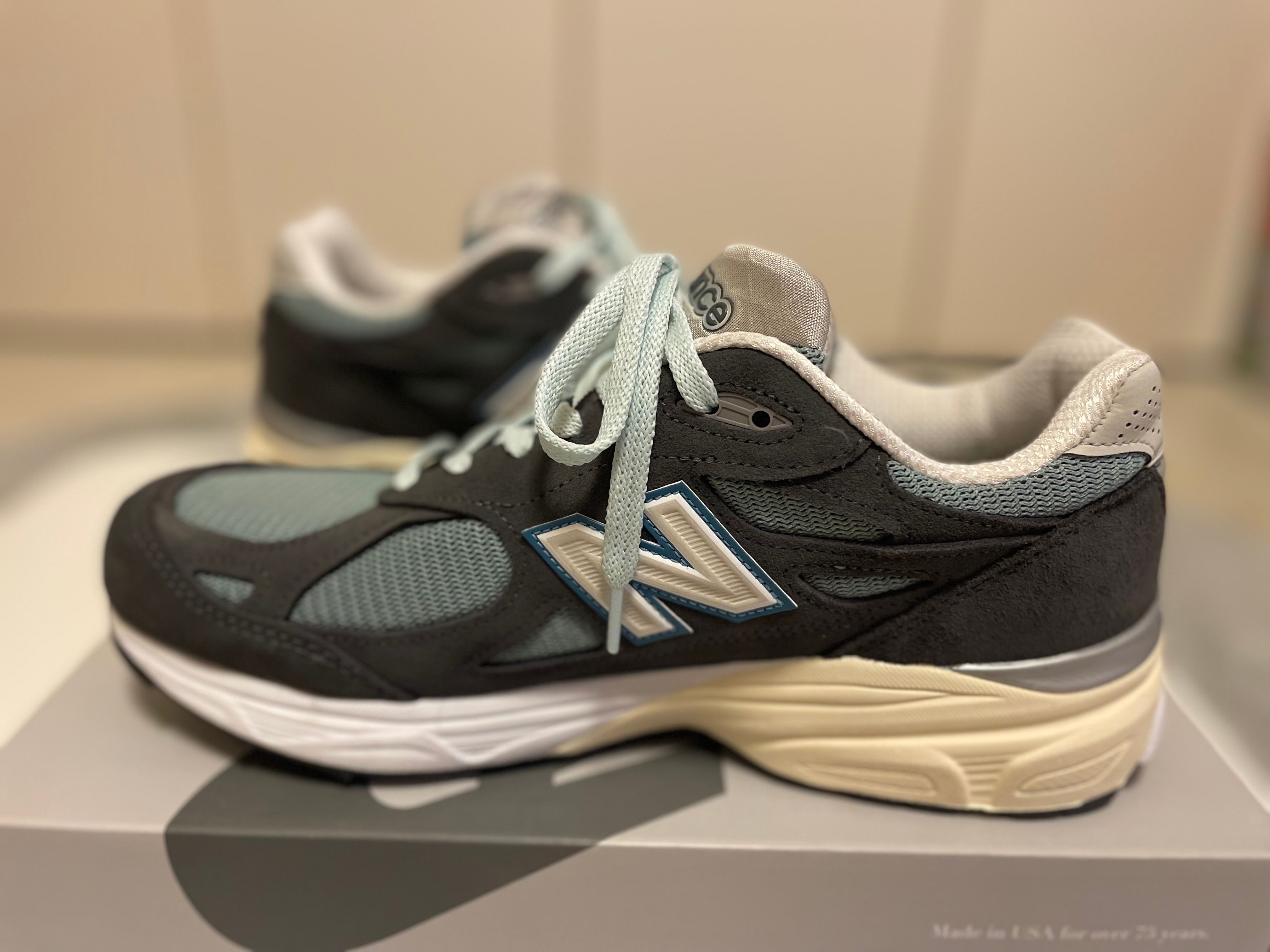 KITH × New Balance 990V3 "Steel Blue"