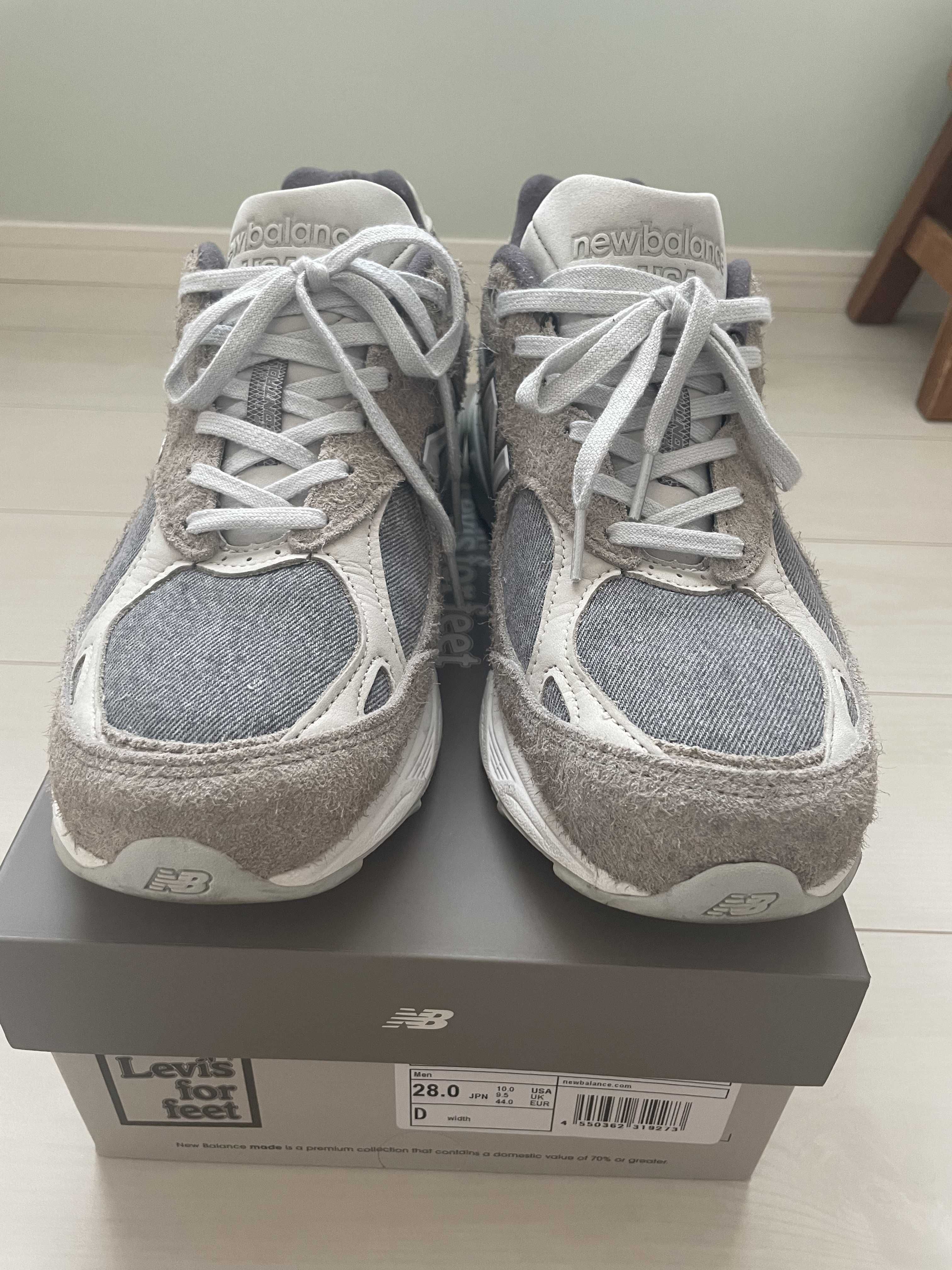 Levi's × New Balance 990V3 "Grey"