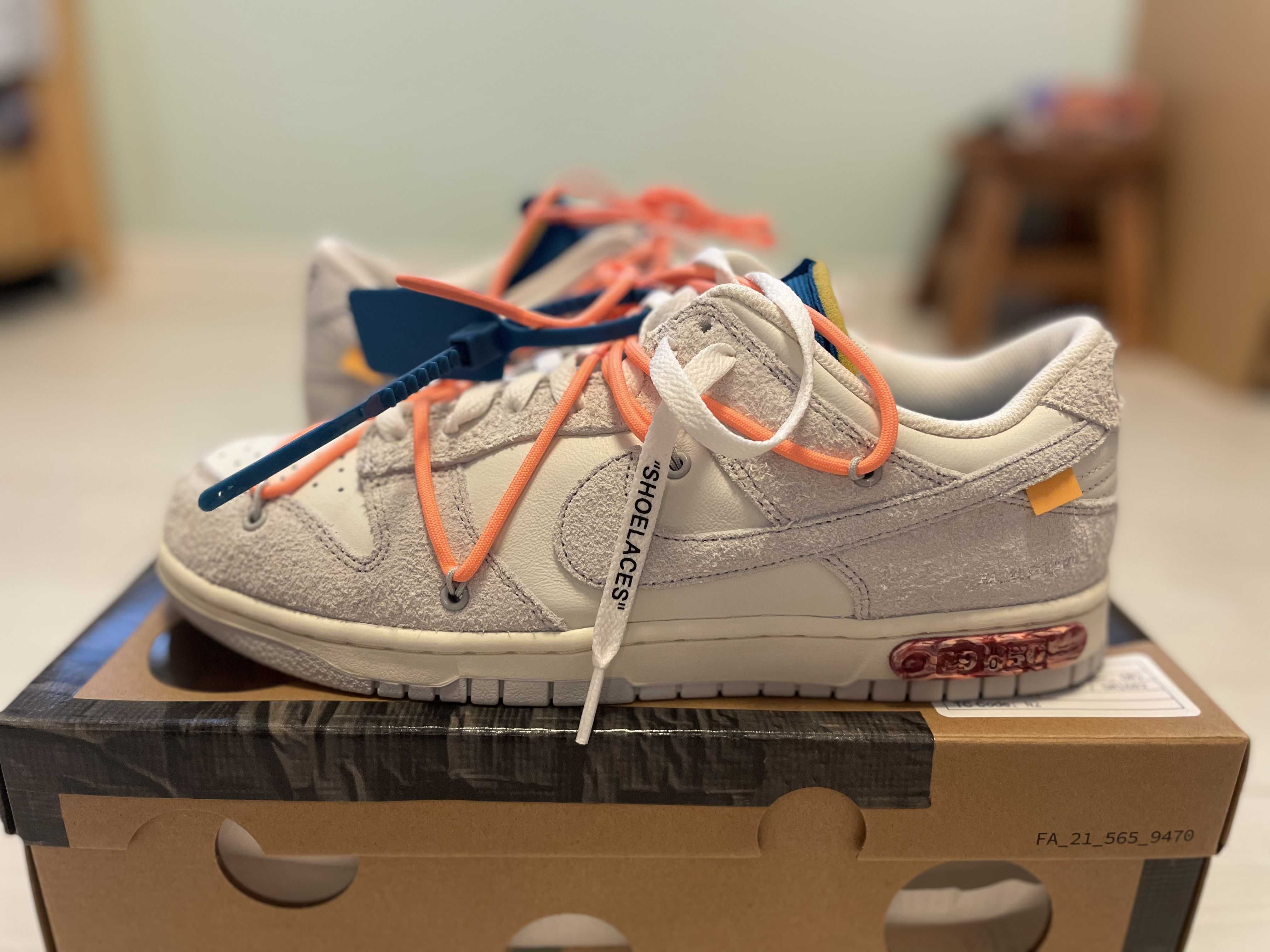 Off-White × Nike Dunk Low 1 of 50 "Lot.19"