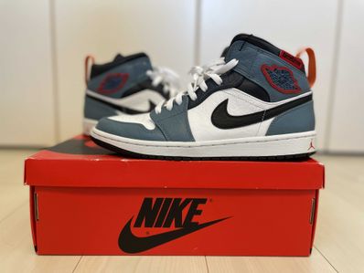 FACETASM × Nike Air Jordan 1 Mid "White/Navy"