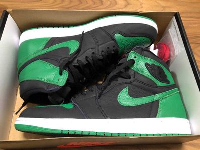 Nike Air Jordan 1 Retro High OG "Black/Pine Green" (2020)