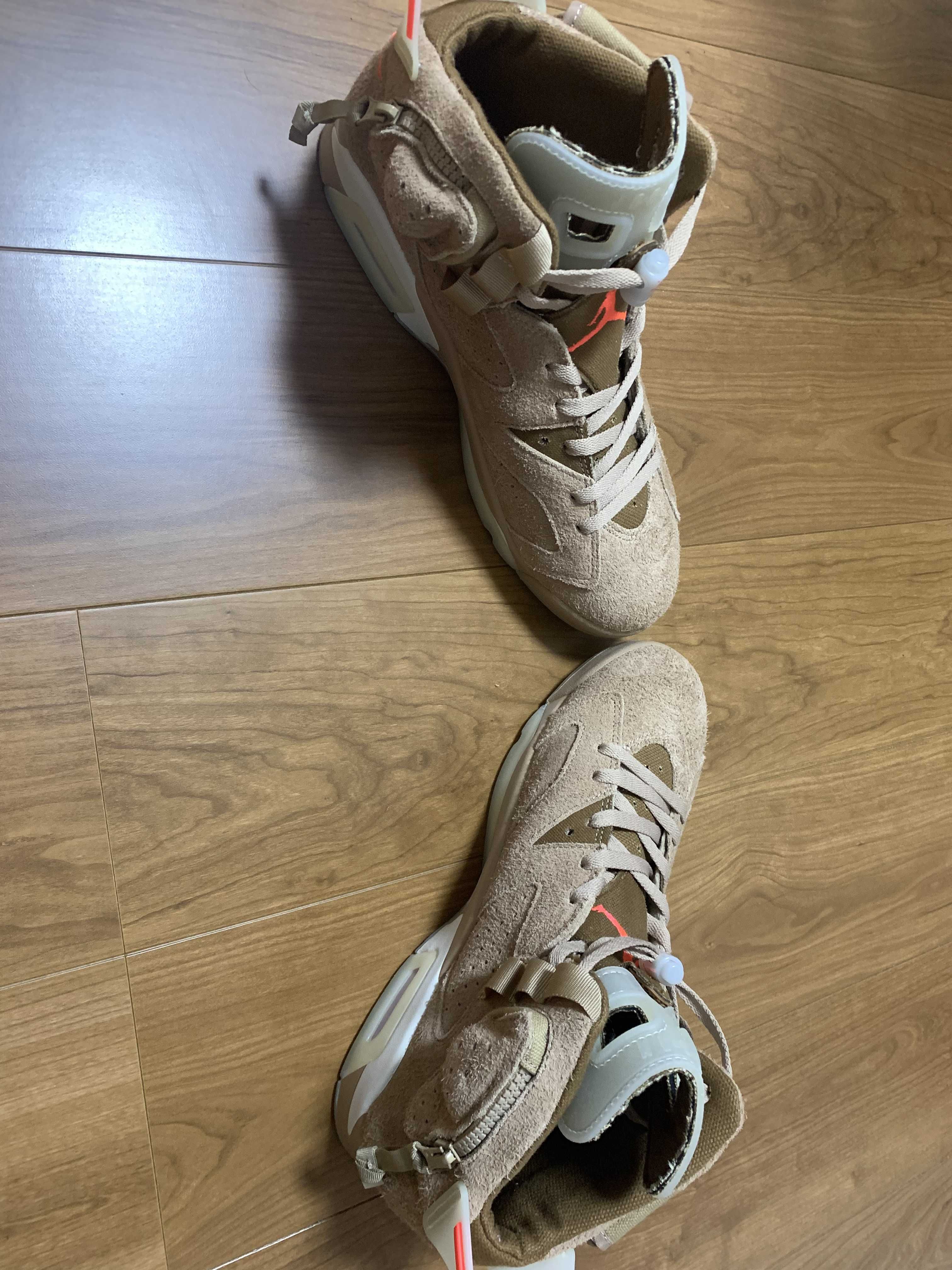 Travis Scott × Nike Air Jordan 6 "British Khaki"