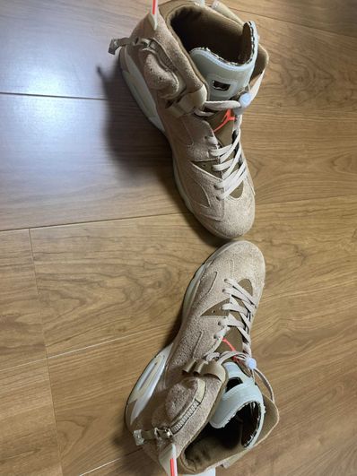 Travis Scott × Nike Air Jordan 6 "British Khaki"