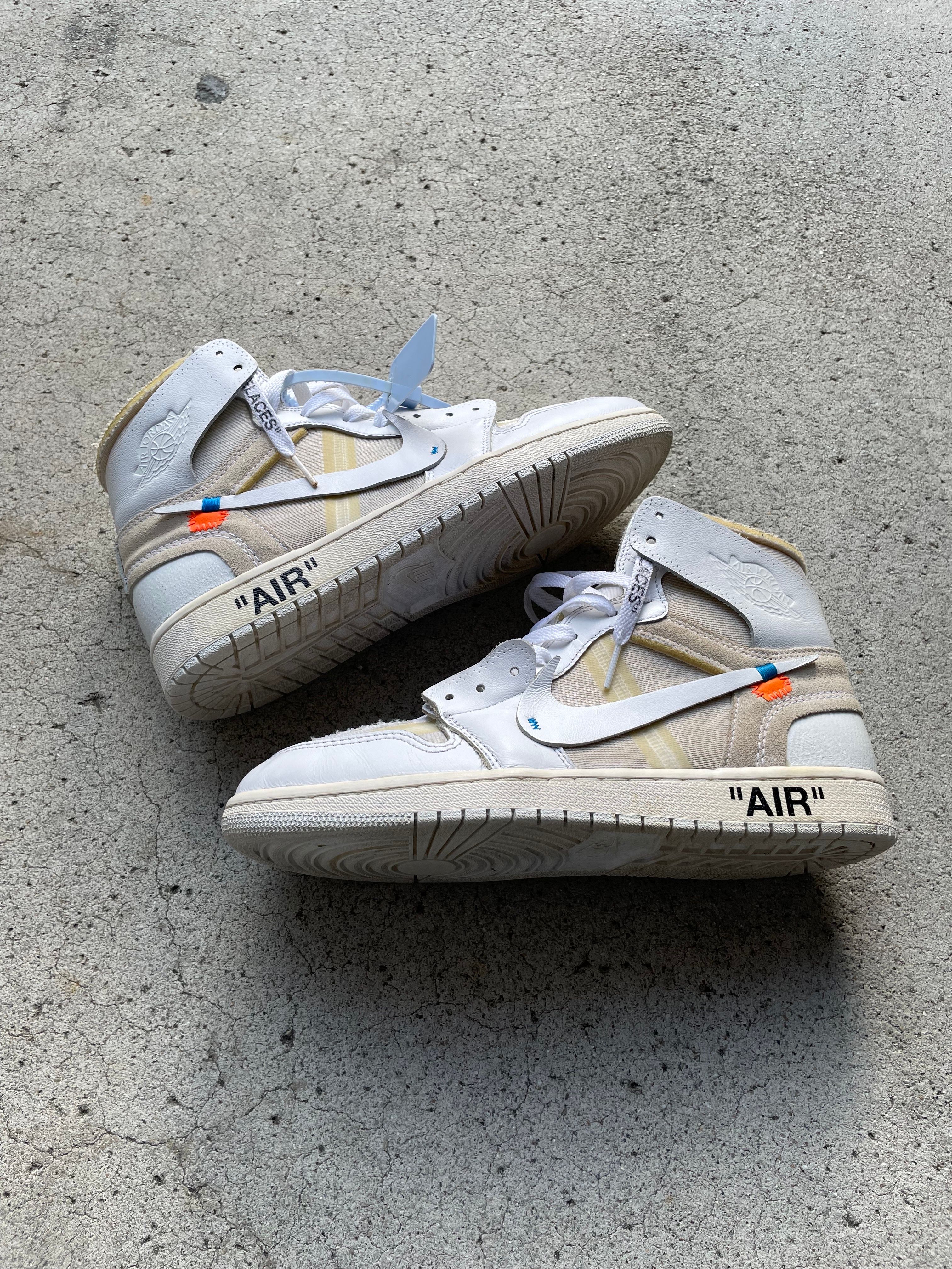 Off-White × Nike Air Jordan 1 Retro High "White"