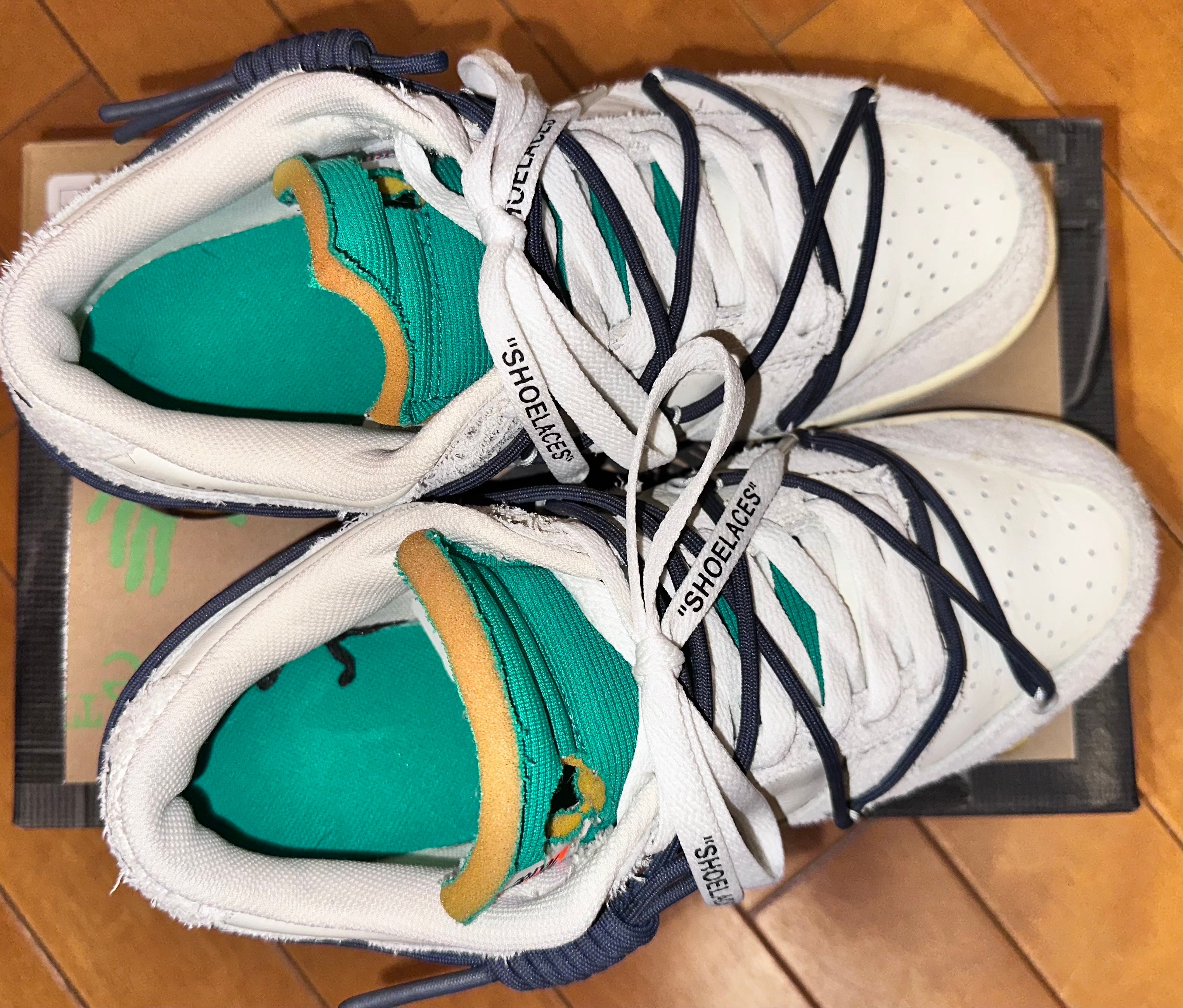 Off-White × Nike Dunk Low "Sail/Neutral Grey/Gridiron"