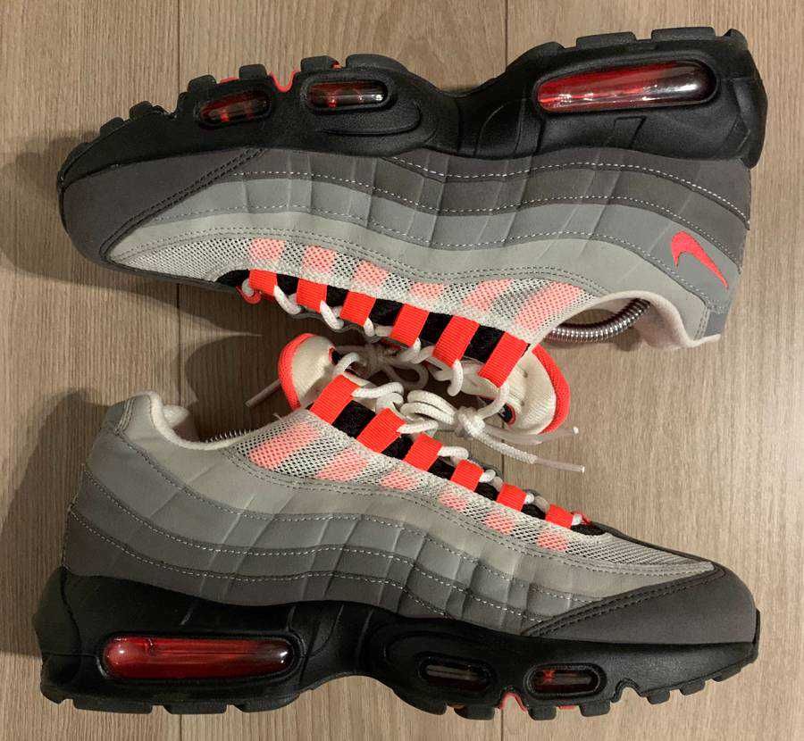 Nike Air Max 95 OG "White/Solar Red"