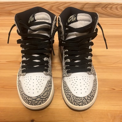 Nike Air Jordan 1 High OG "White Cement/Safari"