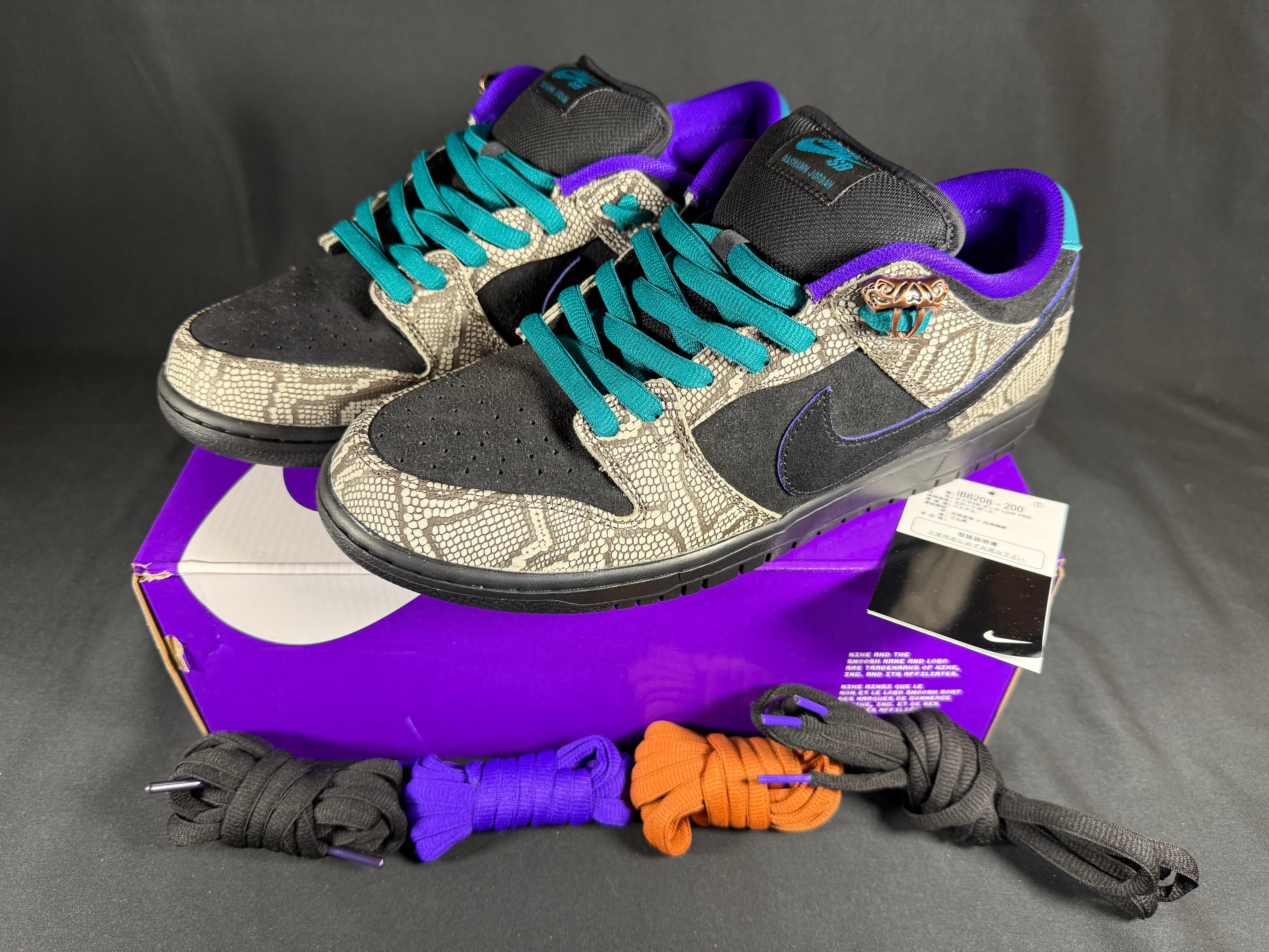 Dashawn Jordan × Nike SB Dunk Low "Copperhead"