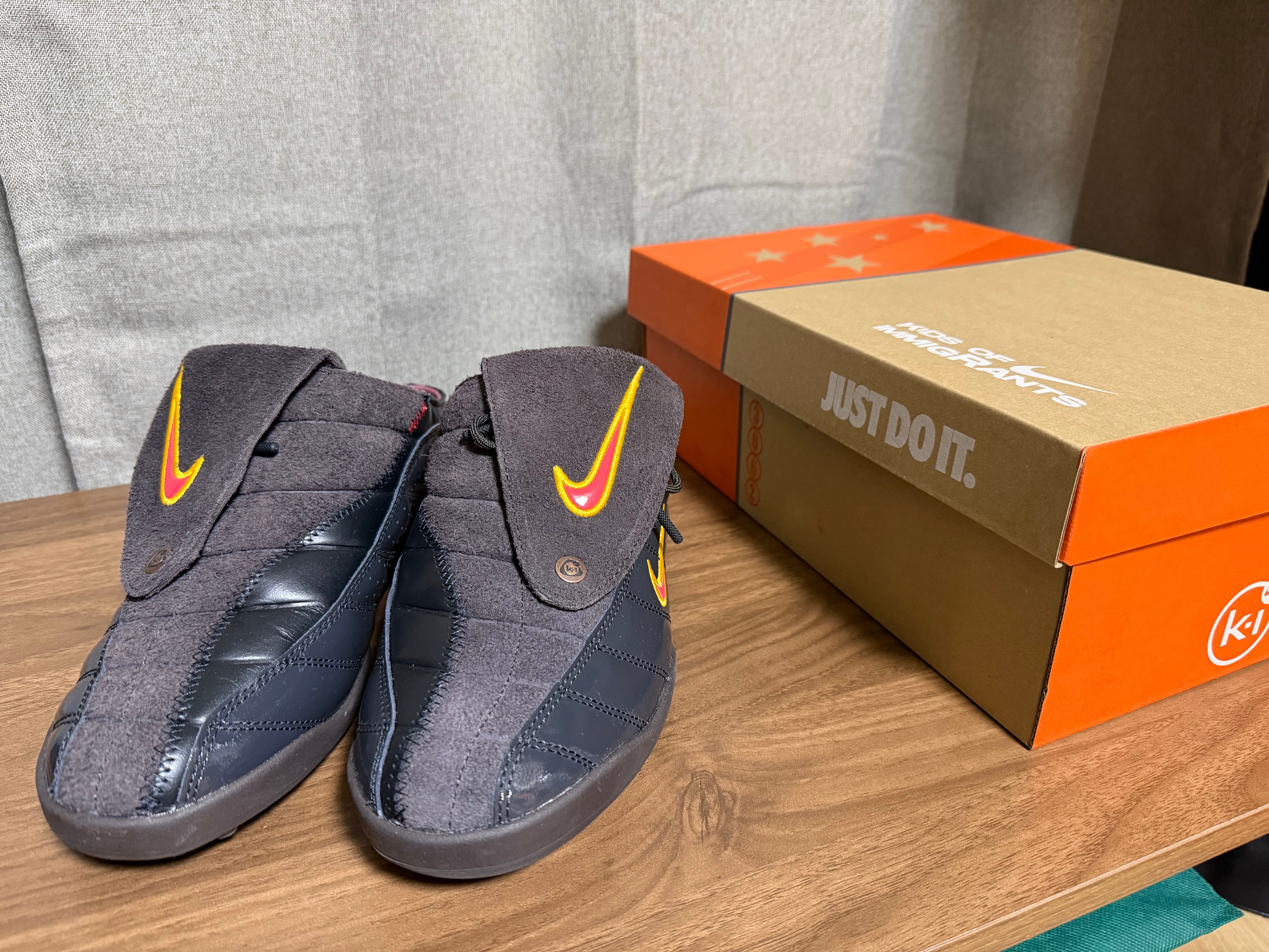 Kids of Immigrants × Nike T90 Mule "Velvet Brown"