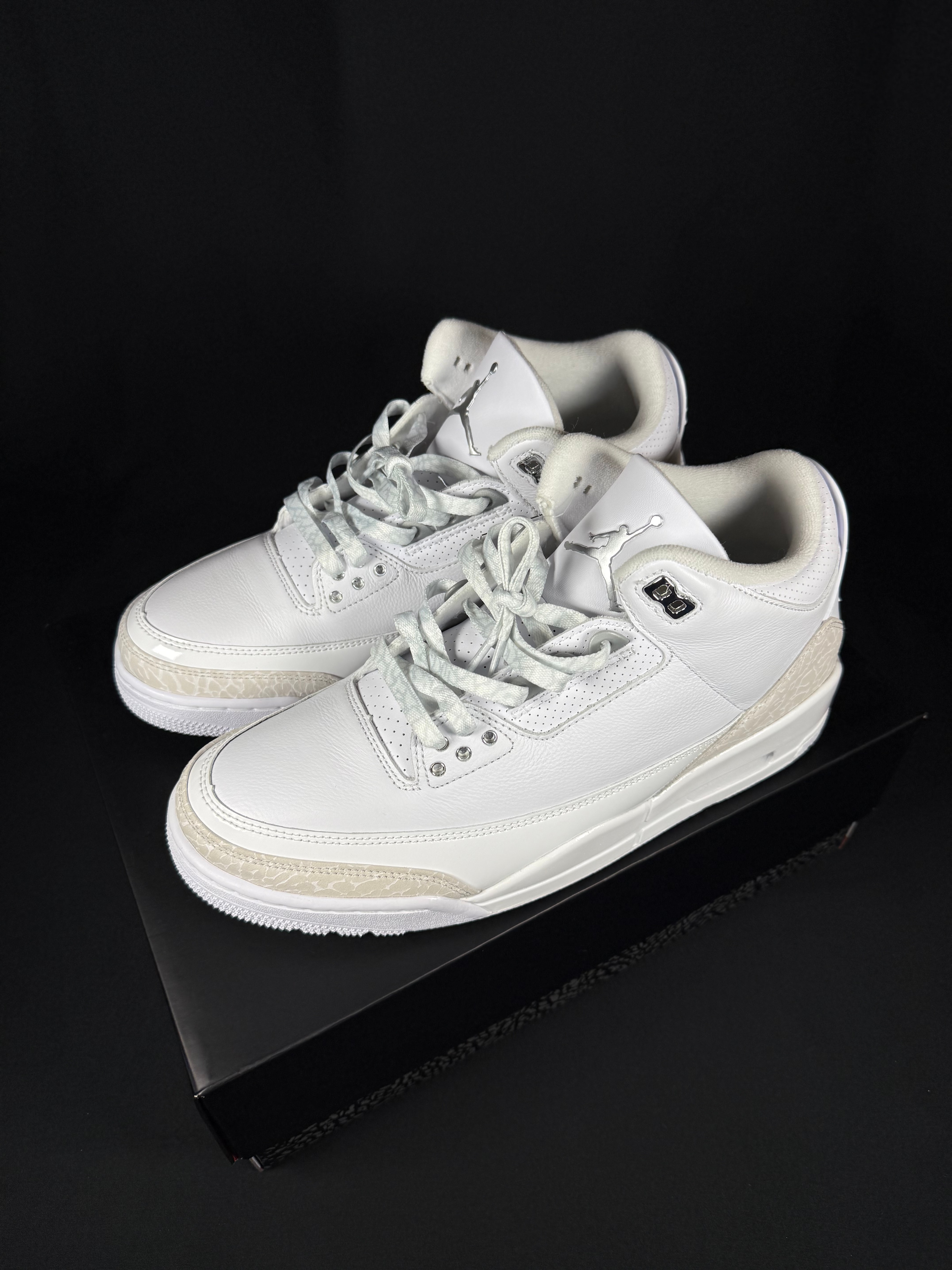 Nike Air Jordan 3 Retro "Pure Money/White and Silver" (2025)