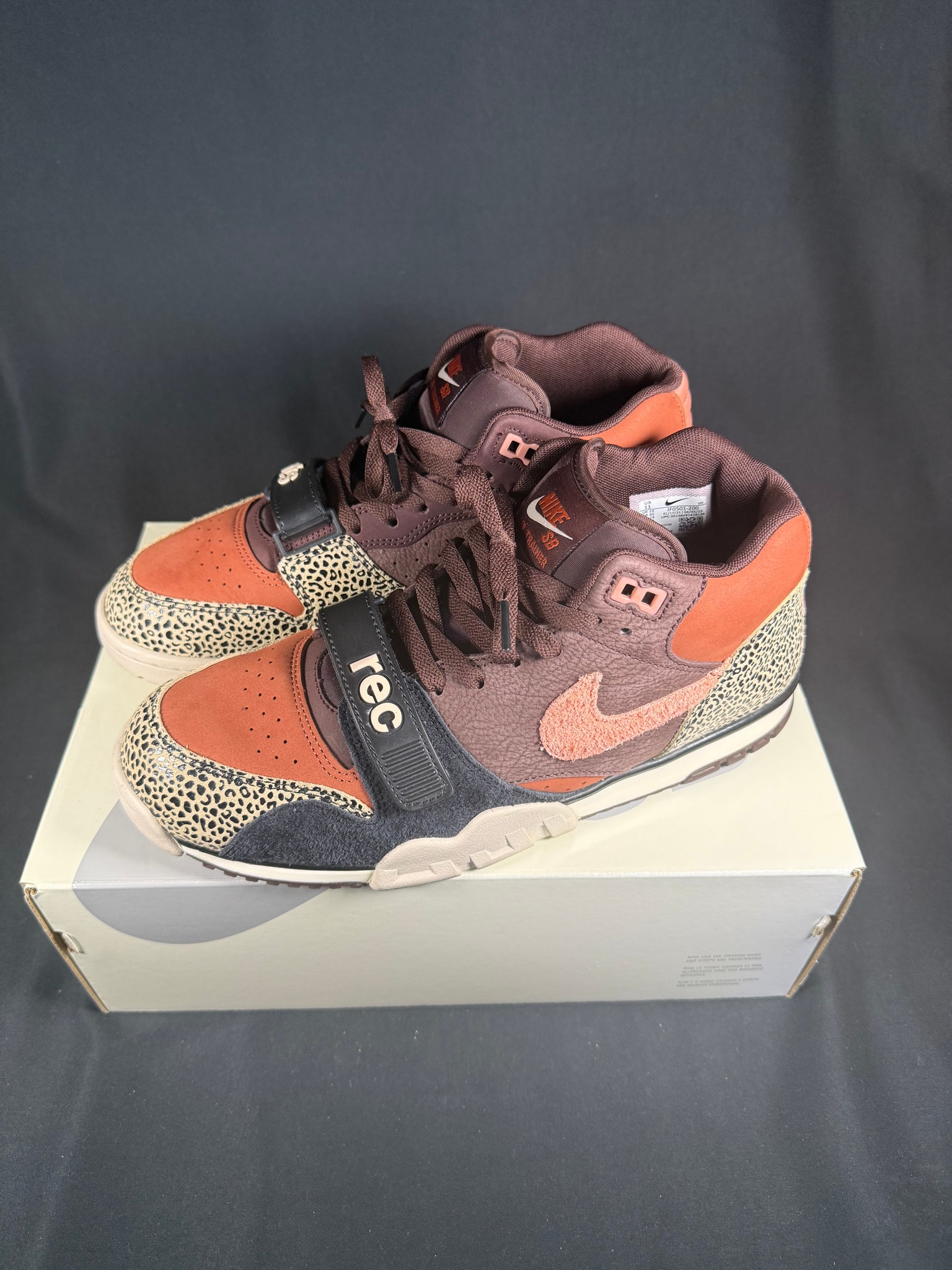 Arts Rec × Nike SB Air Trainer 1 "Earth and Dusty Peach"