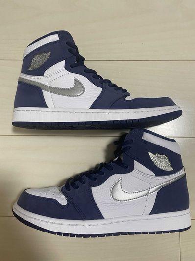 Nike Air Jordan 1 High OG CO.JP "White/Midnight Navy" (2020)(ブリーフケースなし)