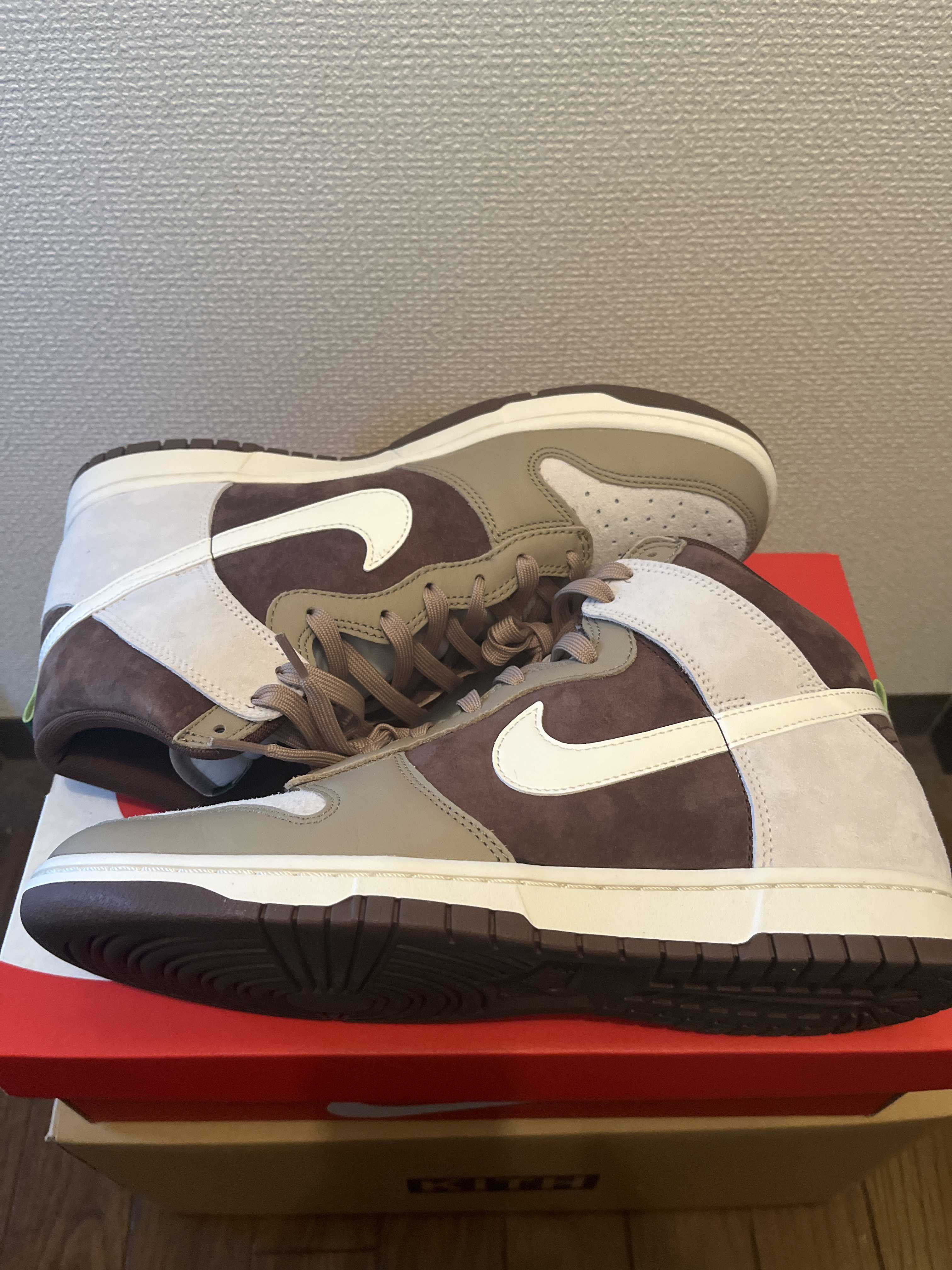 Nike Dunk High PRM "Light Chocolate"