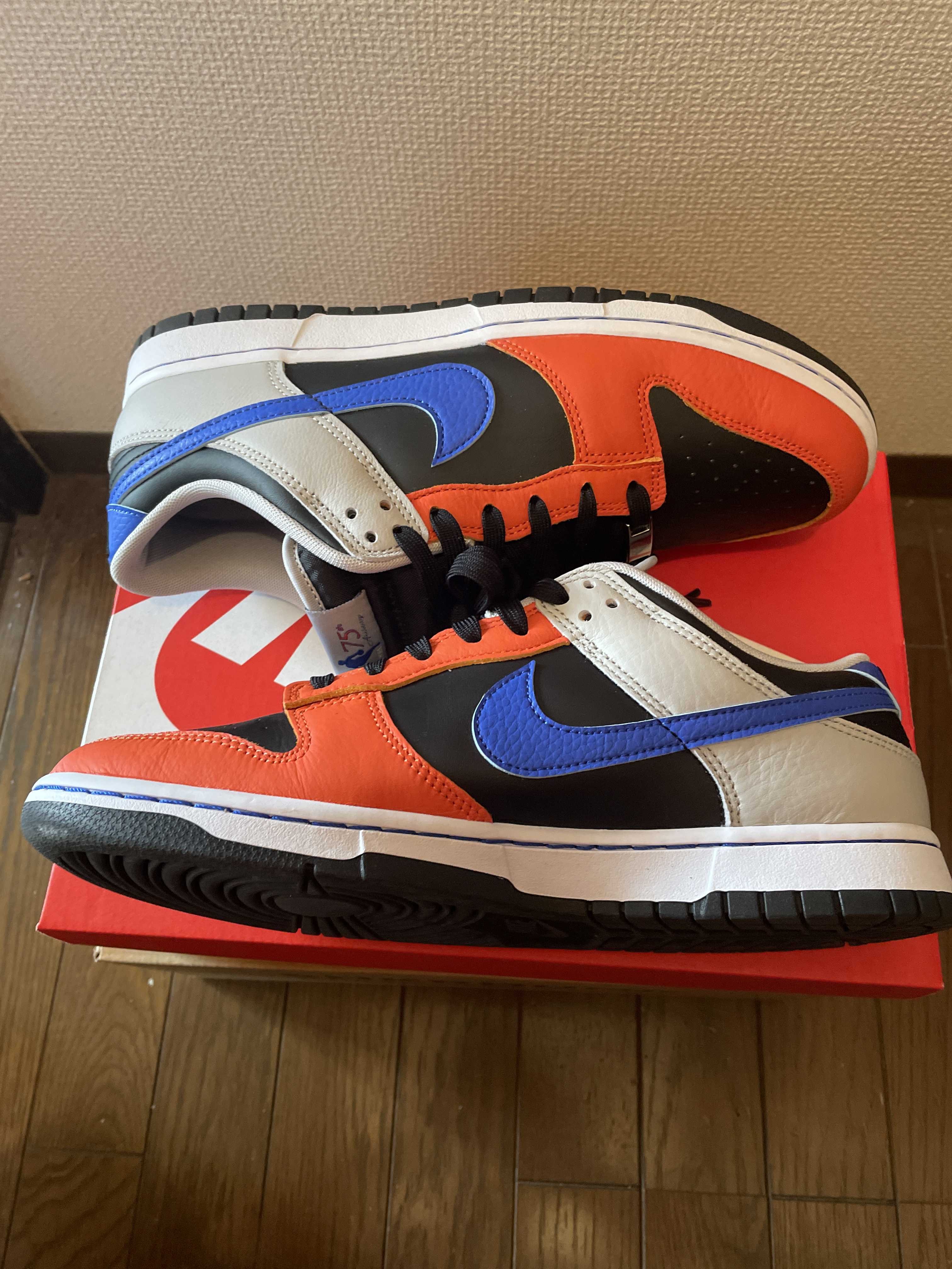 NBA × Nike Dunk Low EMB 75th Anniversary "New York Knicks"