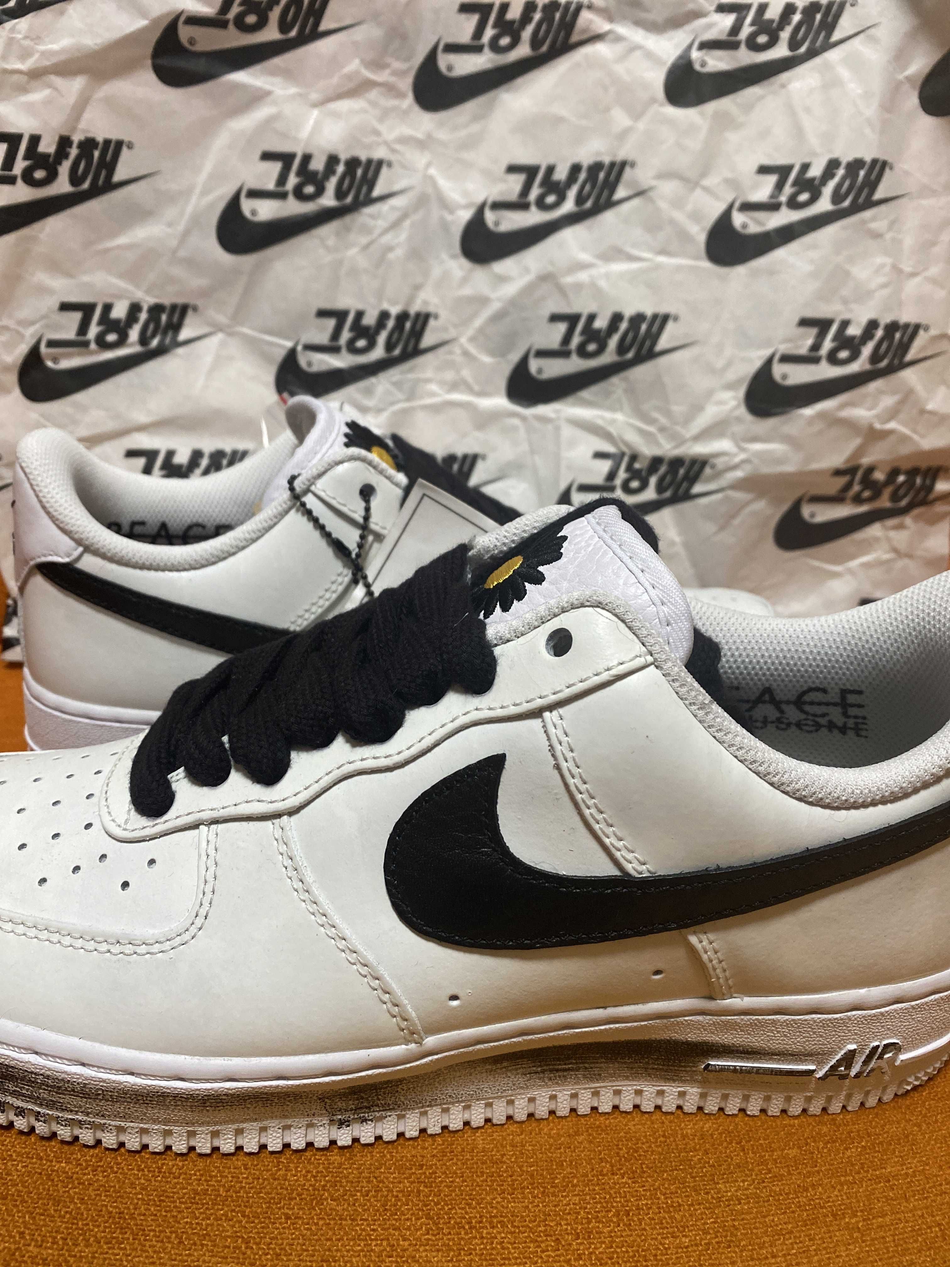 PEACEMINUSONE × Nike Air Force 1 Low "Para-noise/White/Black" / G-DRAGON