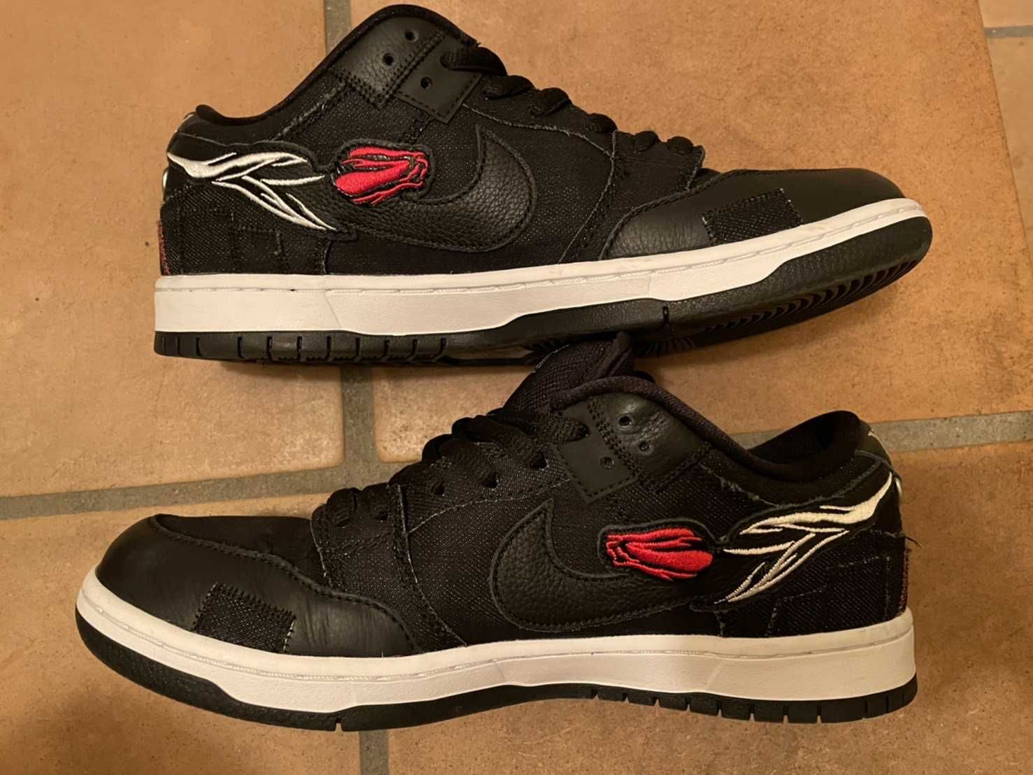 Wasted Youth × Nike SB Dunk Low "Black Denim" / VERDY