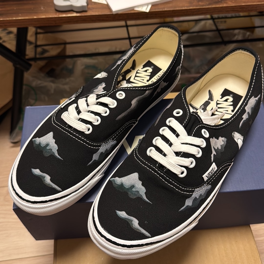Yusuke Hanai × Vans Premium Authentic 44 "Canvas Black/True White"