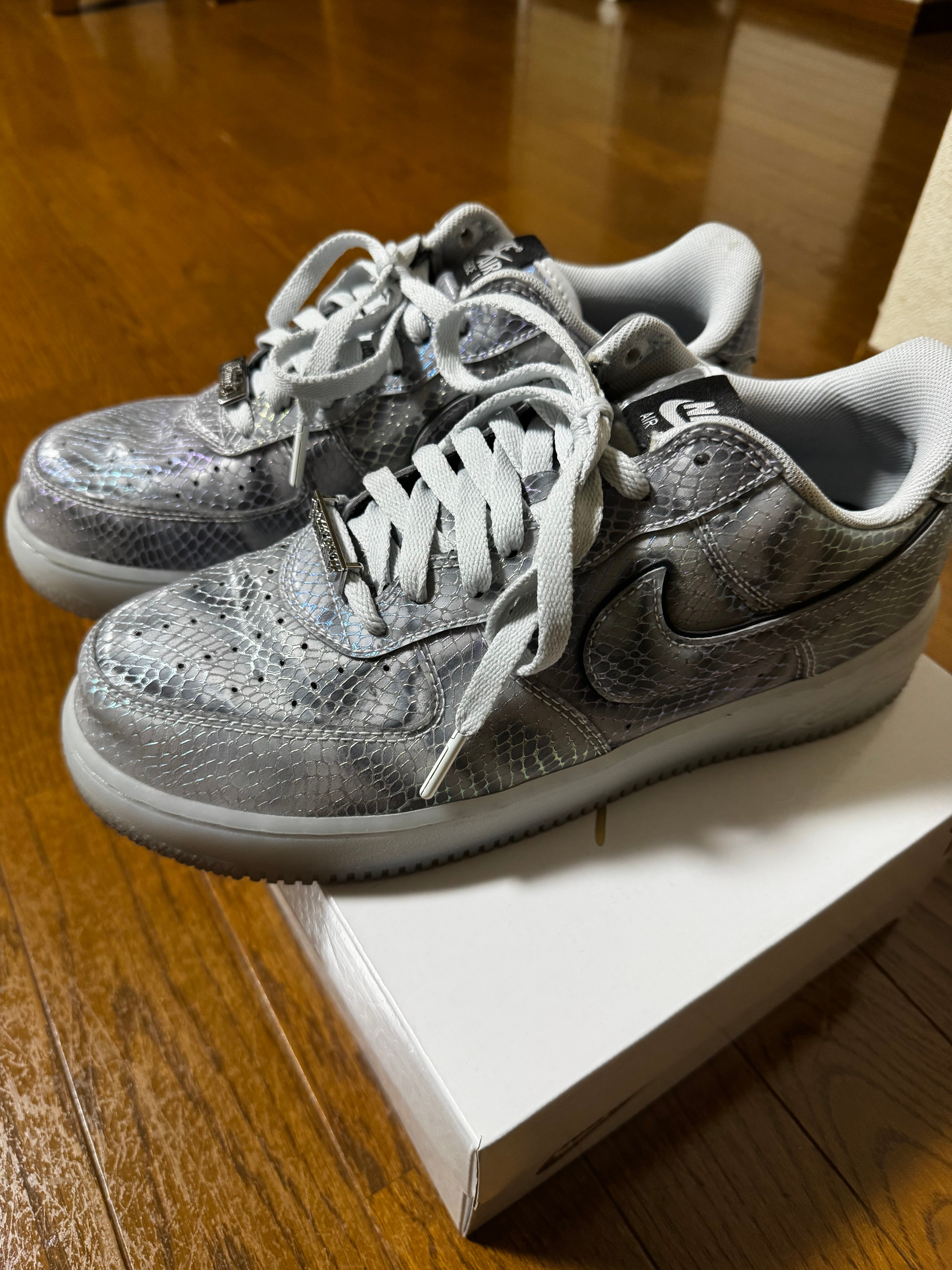 Kobe Bryant × Nike Air Force 1 Low Protro "Lenticular Snake"
