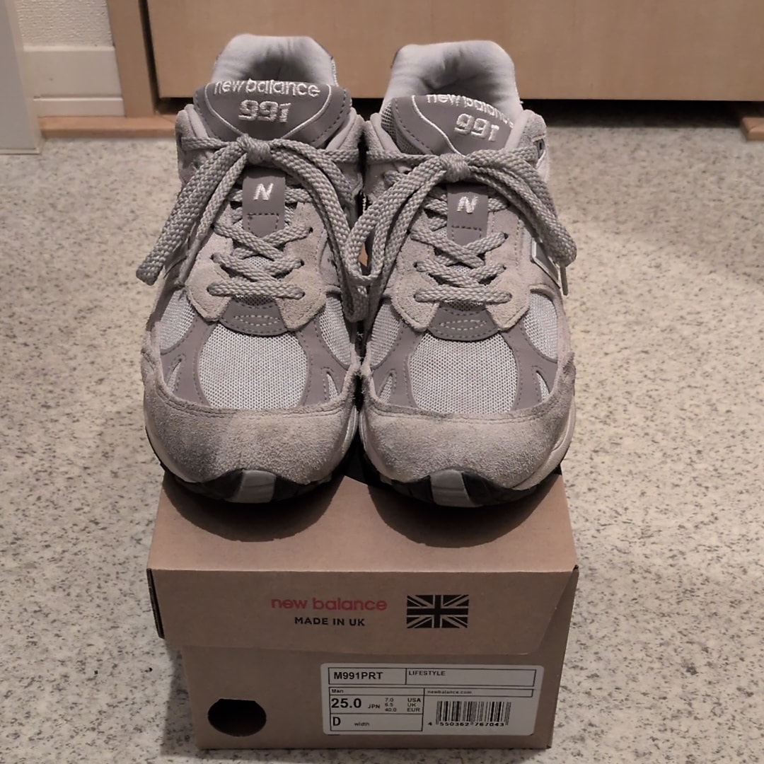 ニューバランス 991 "ウォッシュドグレー"