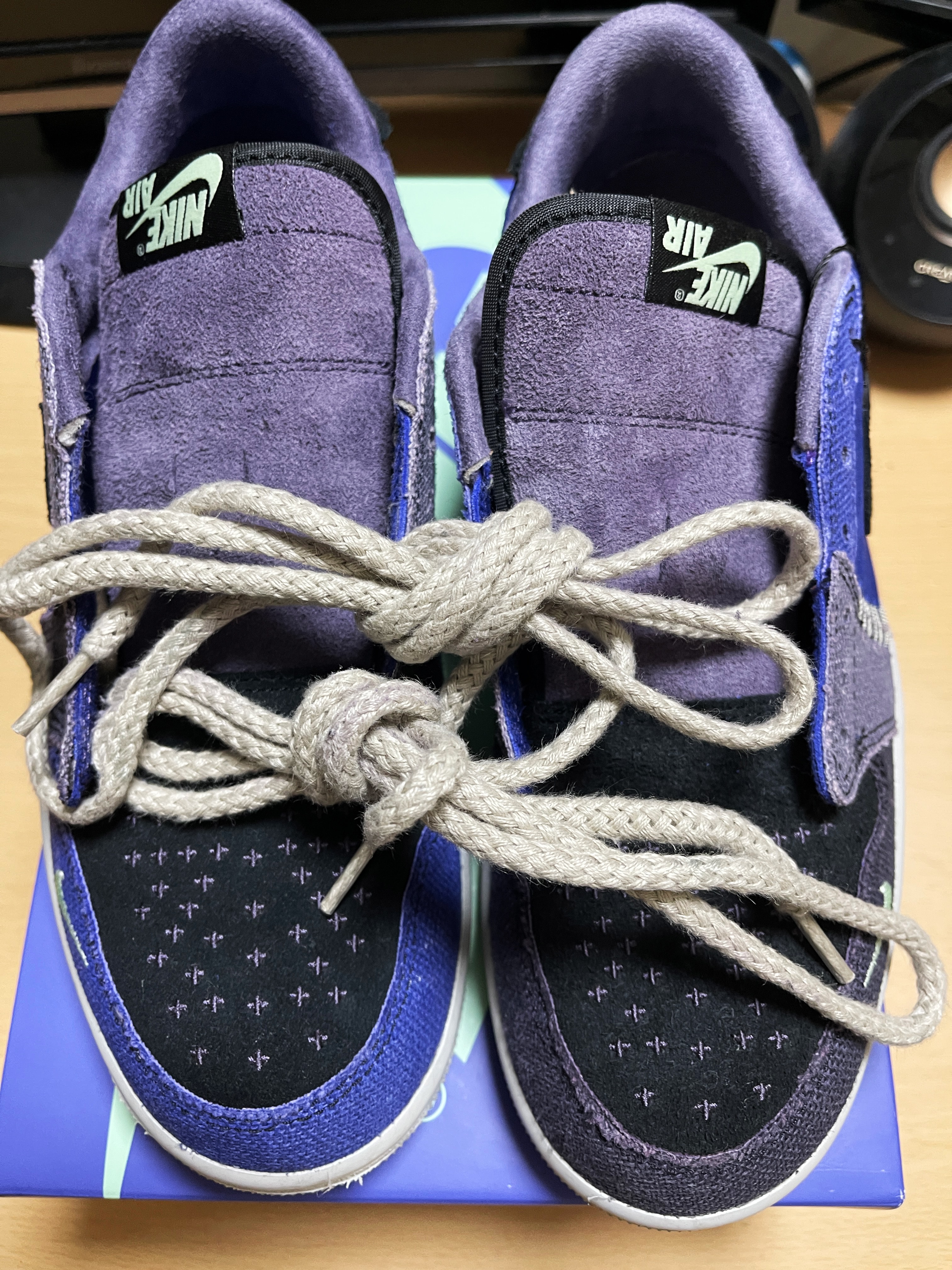 Zion Williamson × Nike Air Jordan 1 Low OG "Voodoo Alternate"
